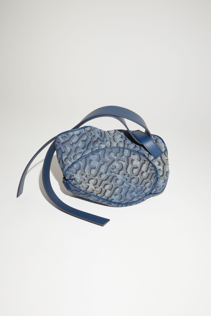 Monogram mini pouch - Denim Blue 3