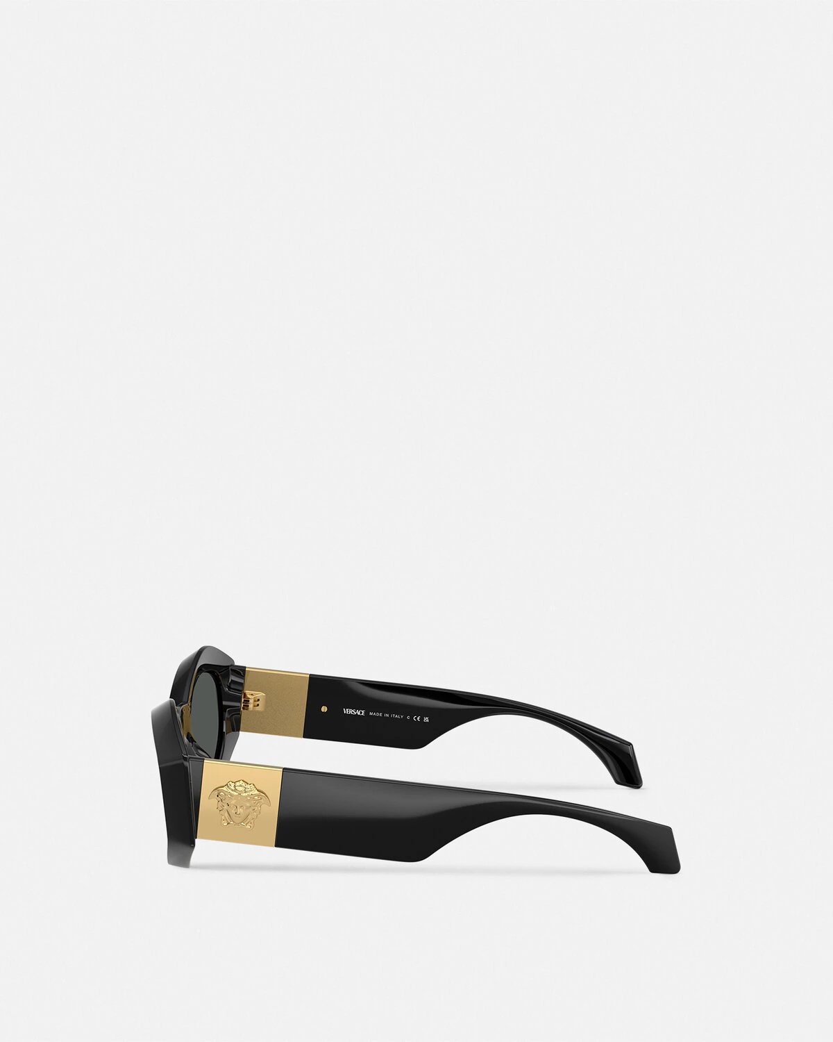 Medusa Plaque Irregular Sunglasses - 3