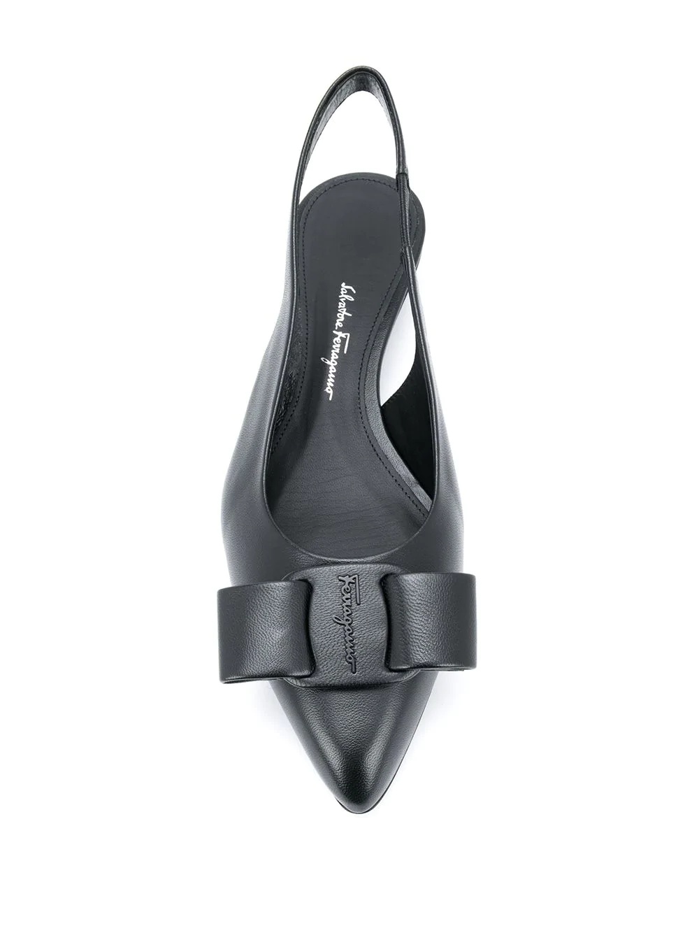 Vara bow slingback ballerina shoes - 4