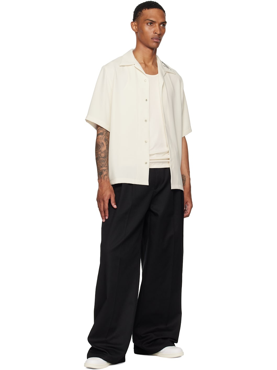 White Skel Top Low Sneakers - 5