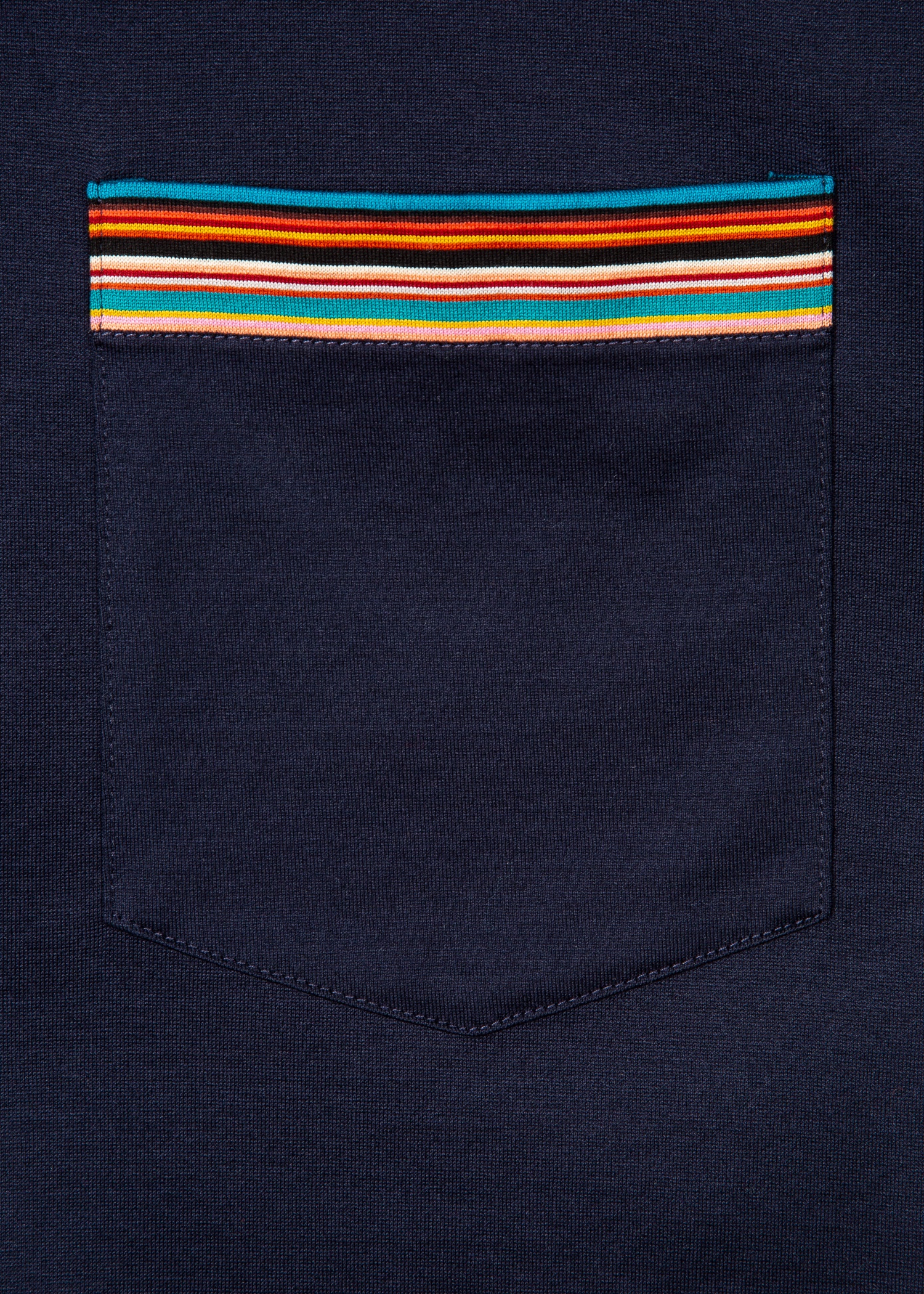 'Signature Stripe' Pocket T-Shirt - 2