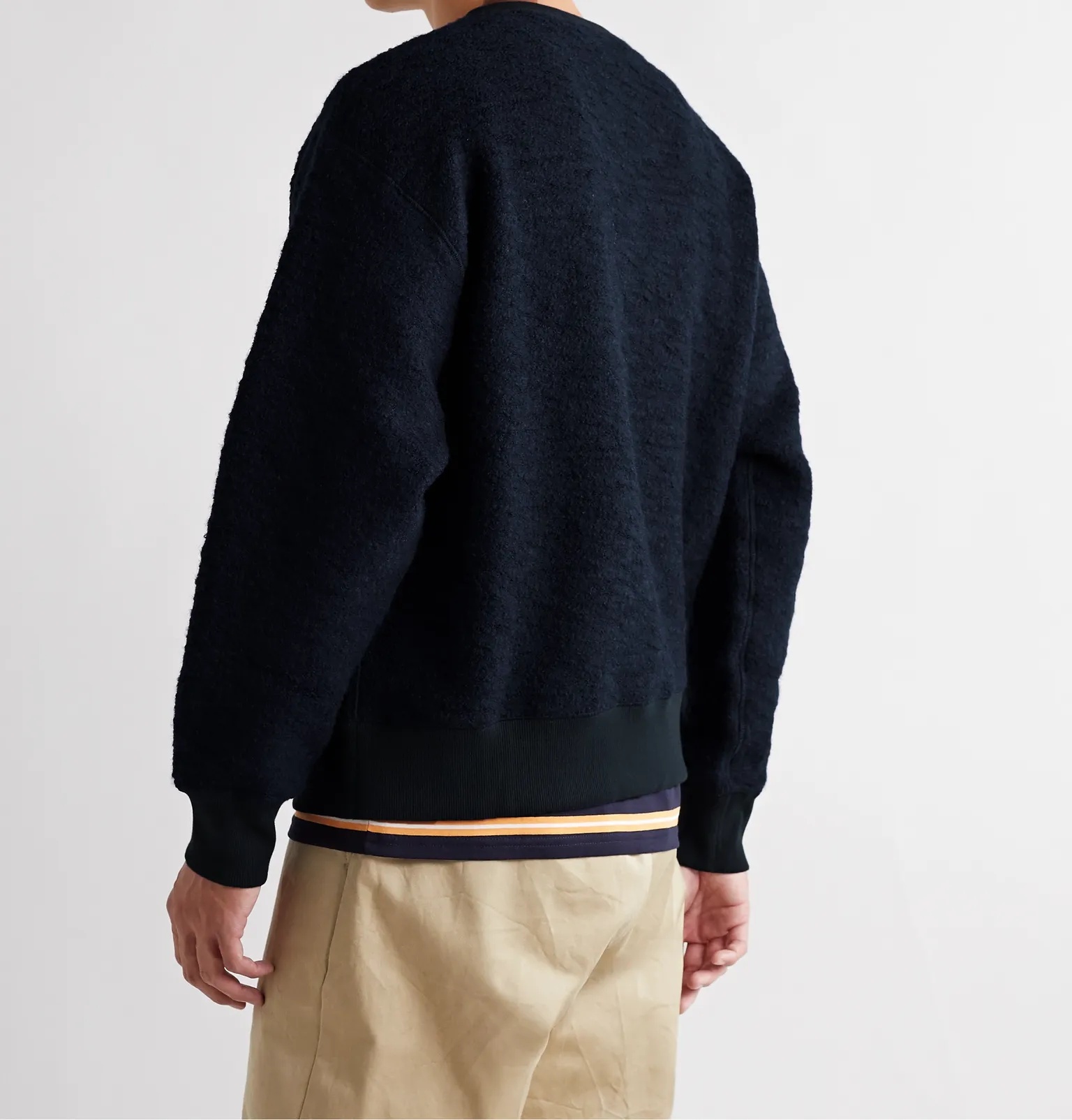 Textured Wool-Blend Sweatshirt - 9