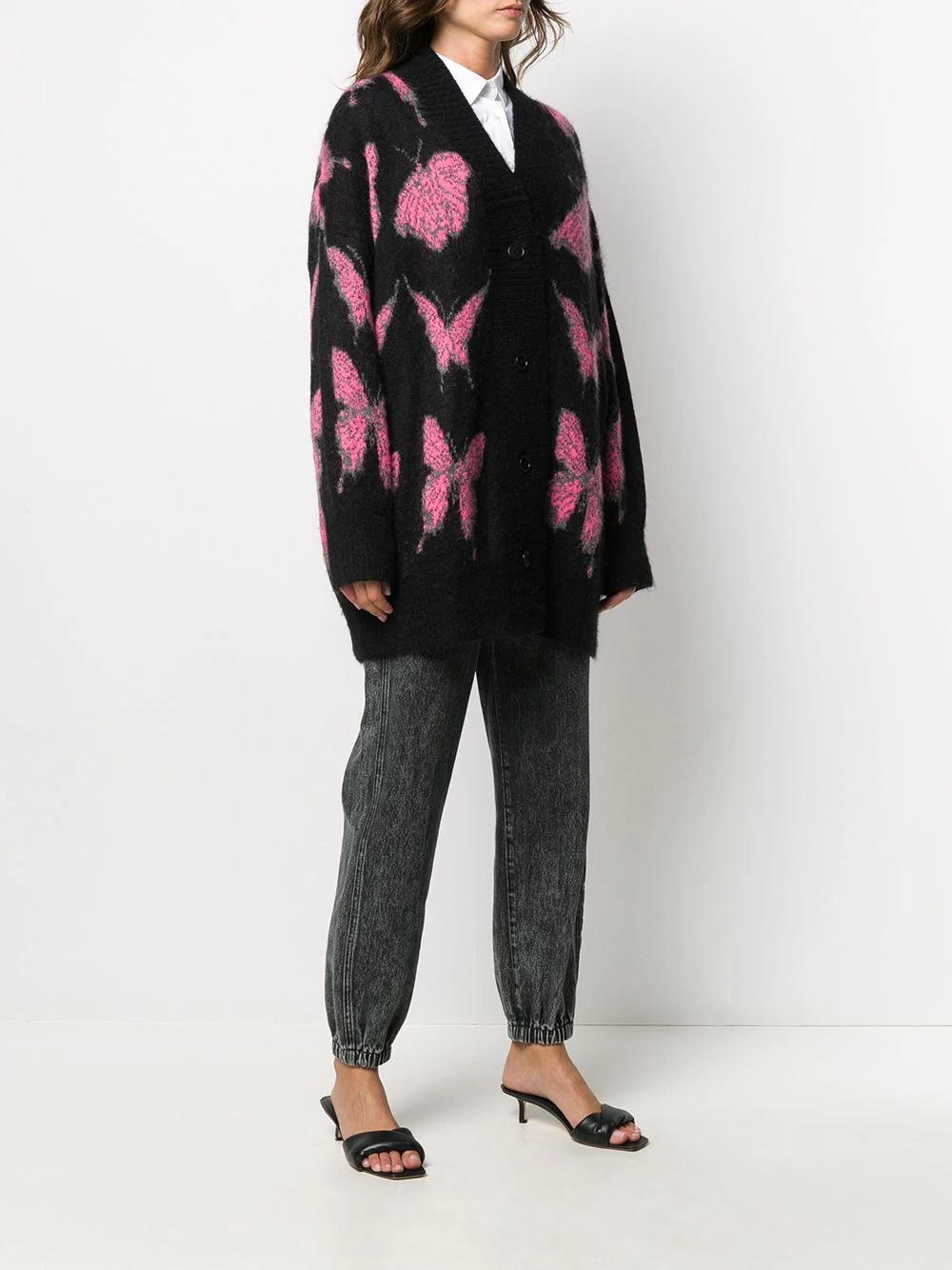 butterfly long cardigan - 3