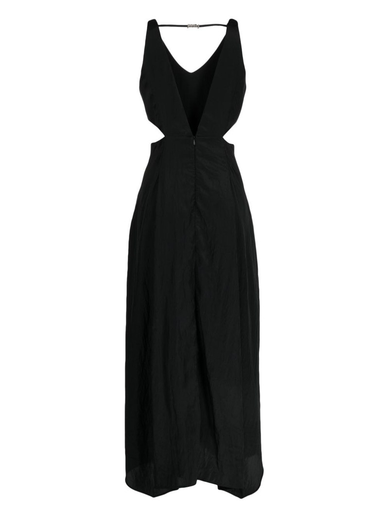 JUUN.J open-side V-neck dress outlook