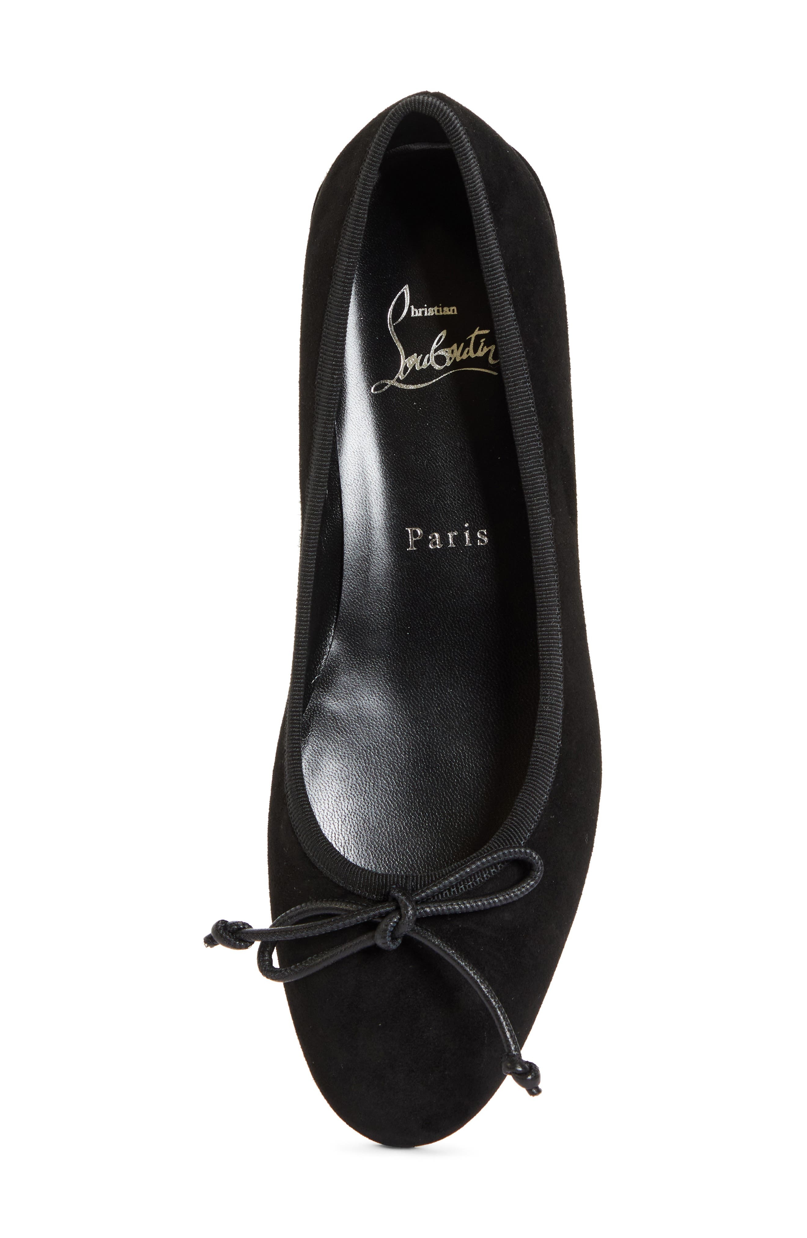 Christian Louboutin Sweetie Jane Flat in Black at Nordstrom - 5