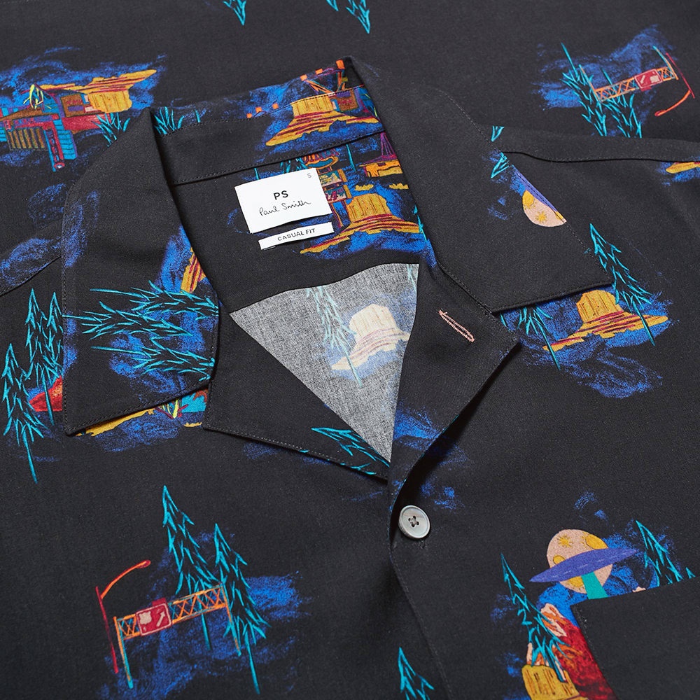 Paul Smith UFO Motel Print Vacation Shirt - 2