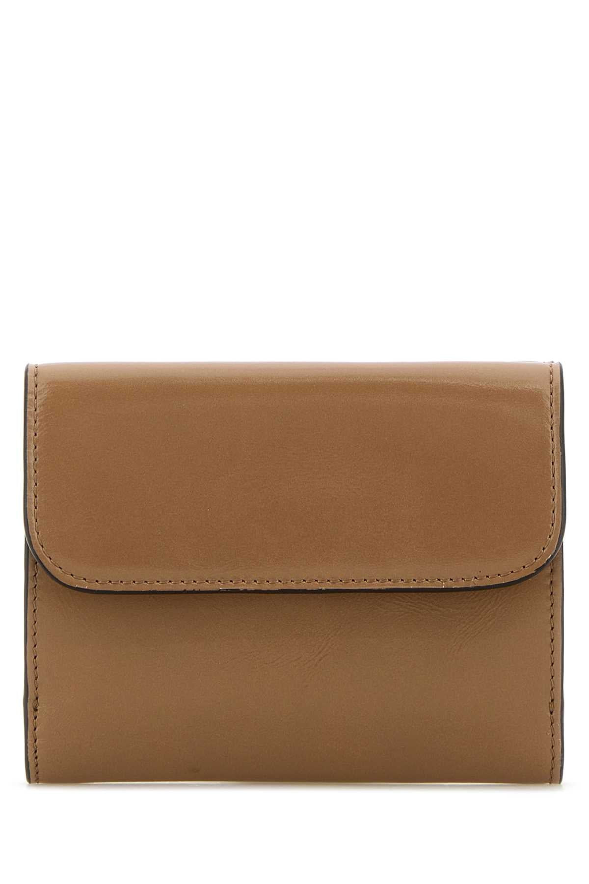 Chloe Women Antiqued Pink Leather Wallet - 3