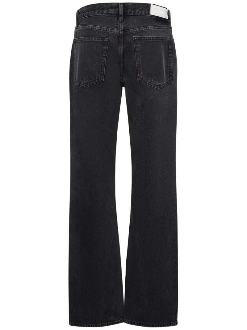 Easy straight cotton denim jeans - 3