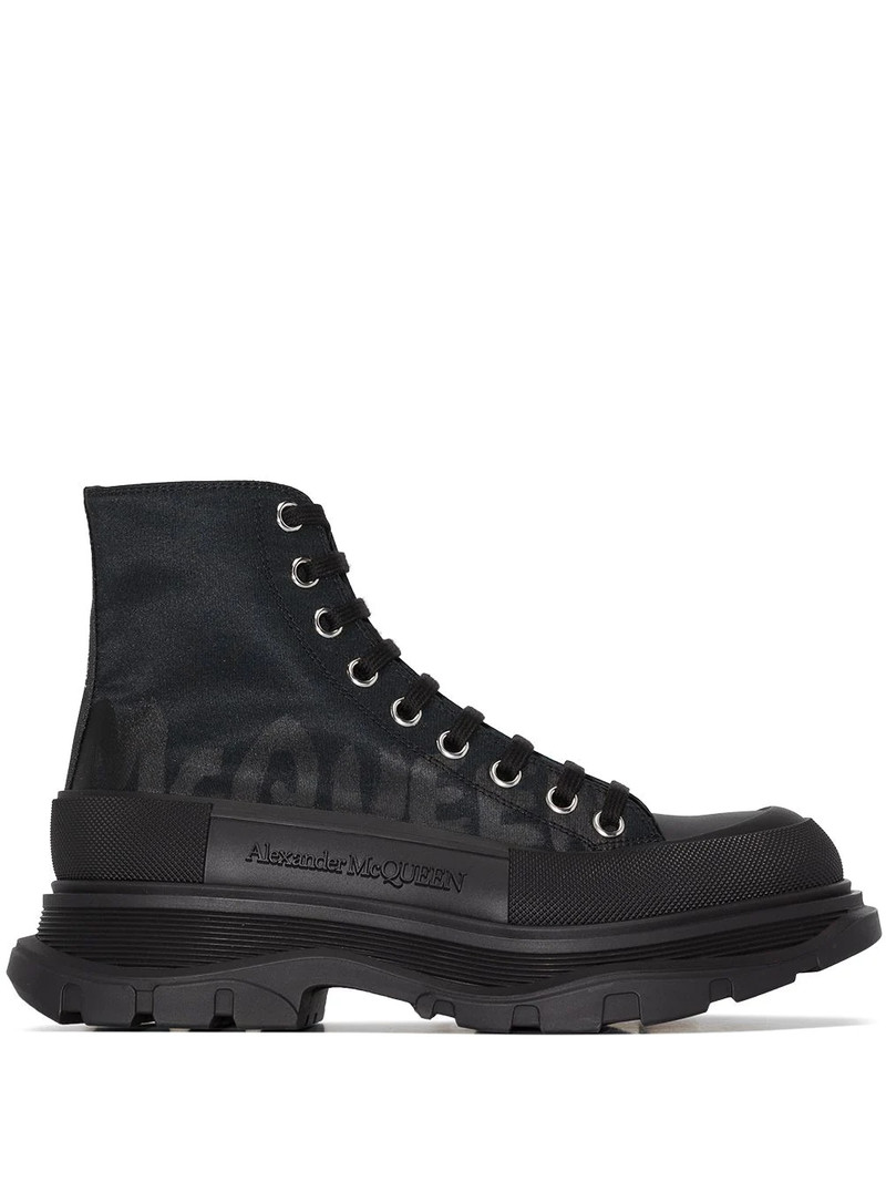 Tread Slick lace-up boots 1