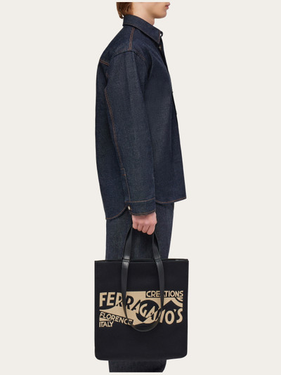 FERRAGAMO Tote bag with logo outlook