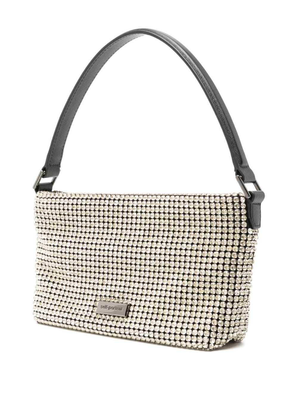 small Diamante crystal-embellished tote bag - 3