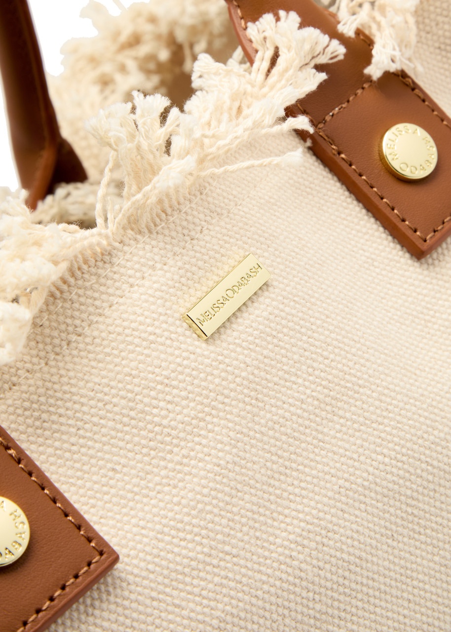 Melissa Odabash Cap Ferrat Canvas Tote - 3