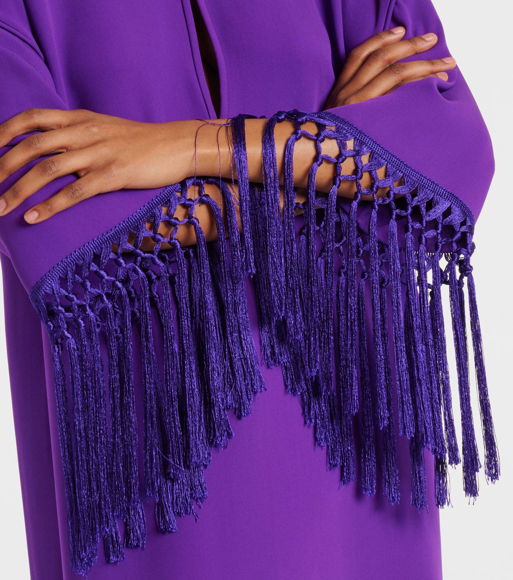 Cady Couture fringed minidress - 5