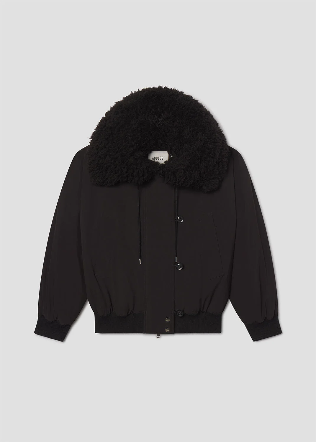 CAMBERLY SNORKEL PARKA IN BLACK - 1