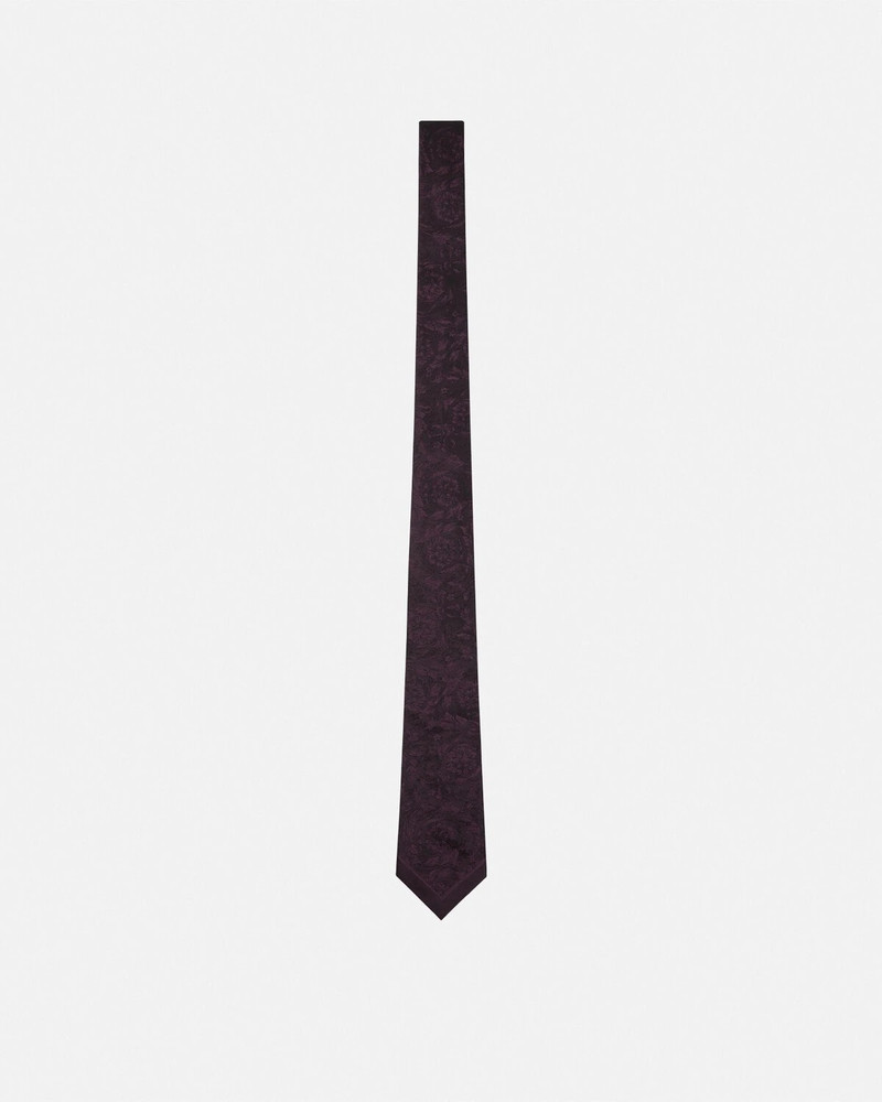 Barocco Jacquard Silk Tie 1