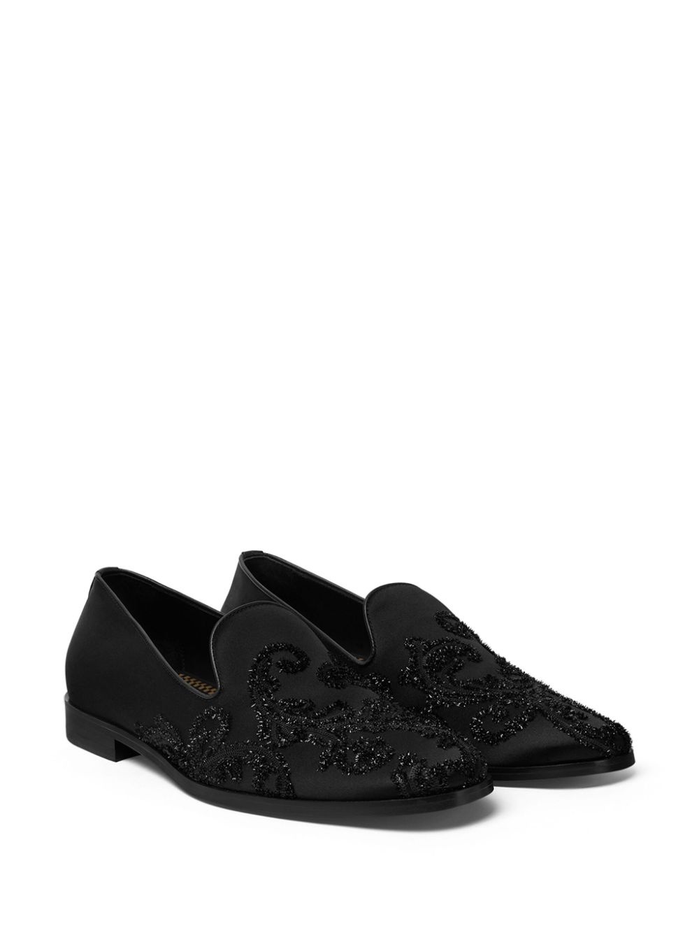 sequin-detailing slippers - 2