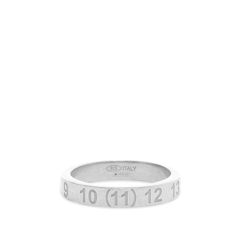 Maison Margiela Number Logo Medium Band Ring - 1