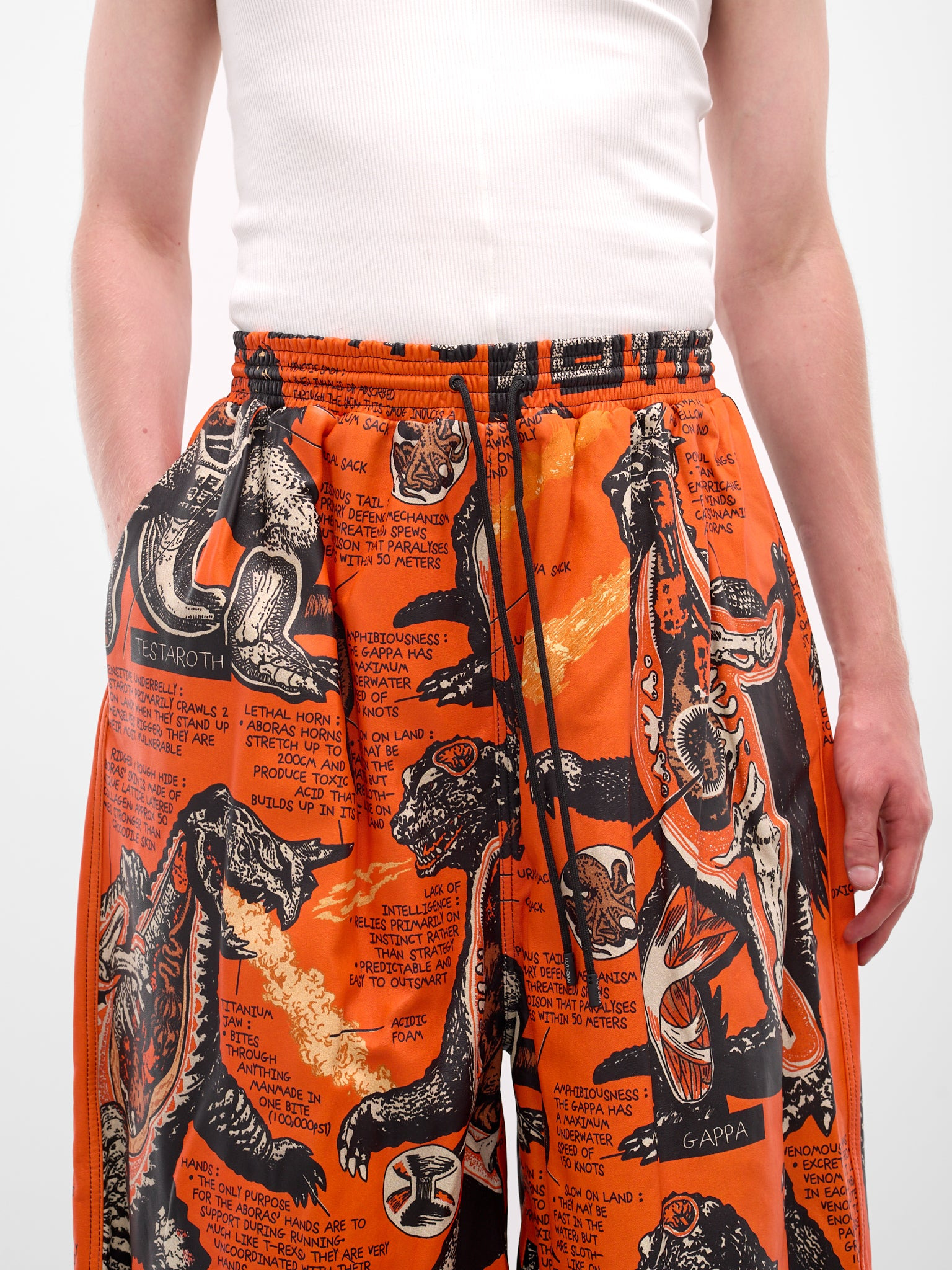 Monster Graphic Lamb BBall Shorts - 4