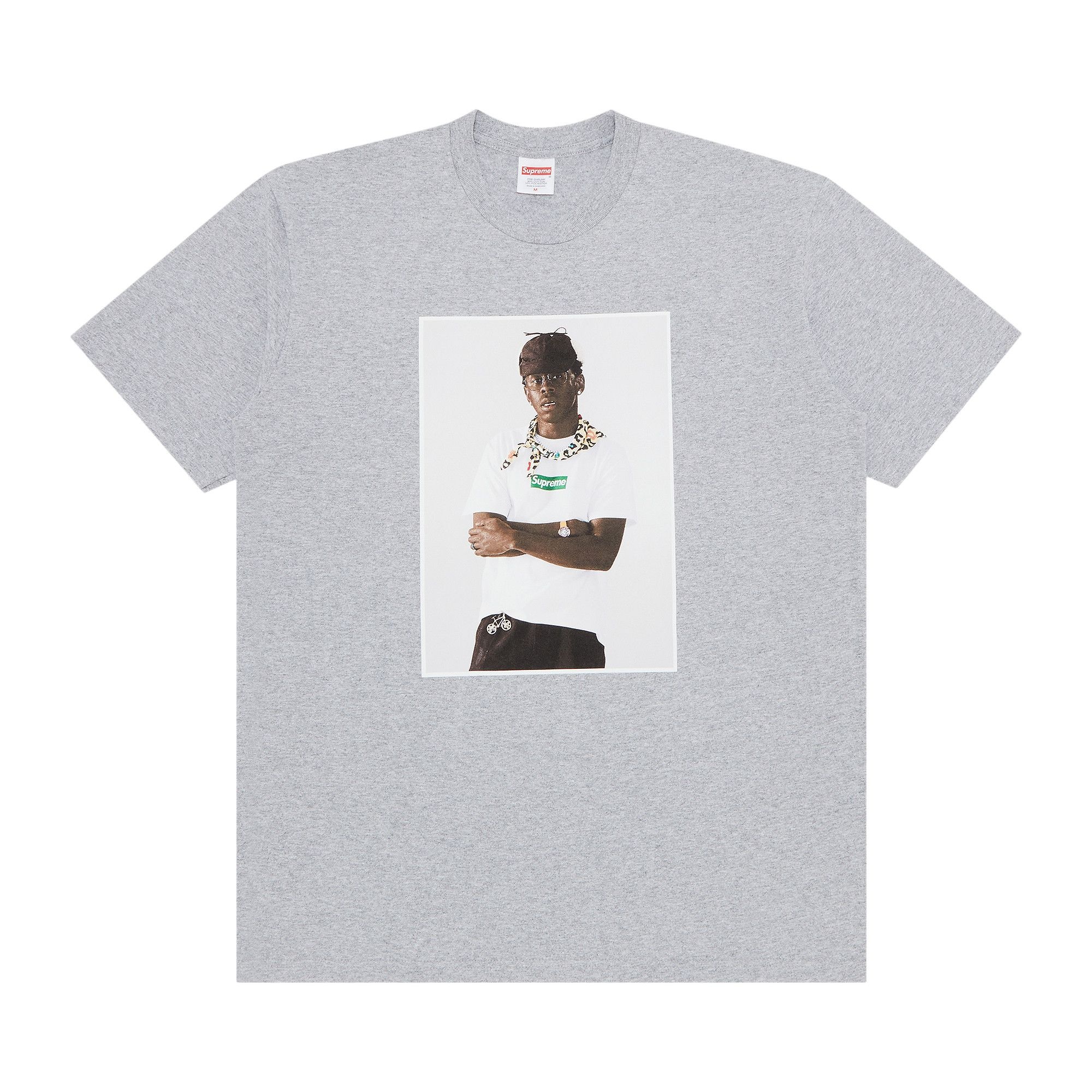 Supreme Tyler, The Creator Tee 'Heather Grey' - 1