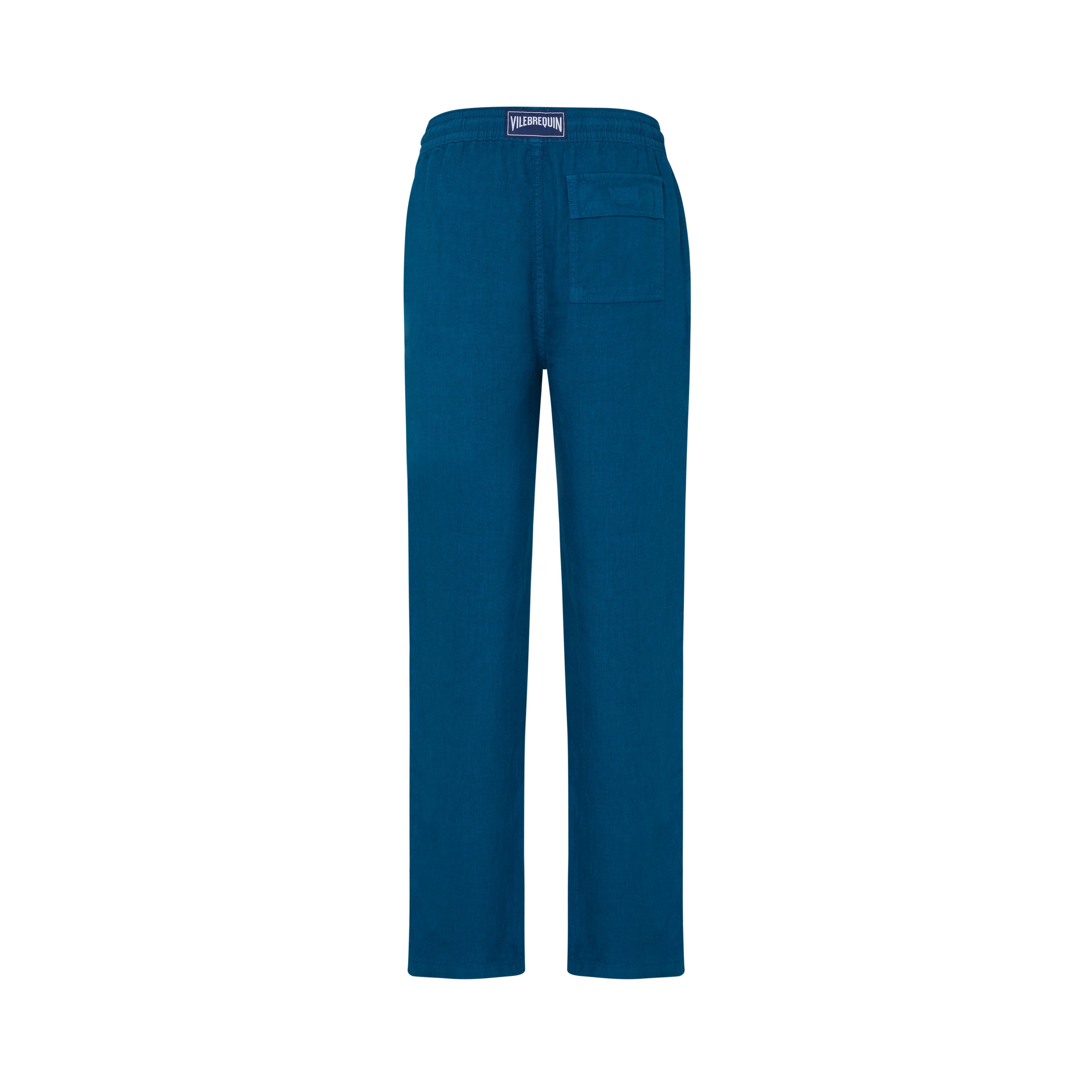 Men Linen Pants Solid - 2