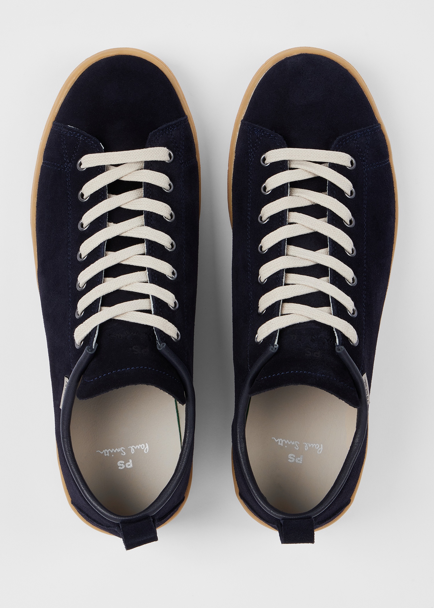 Dark Navy Suede 'Miyata' Trainers - 3