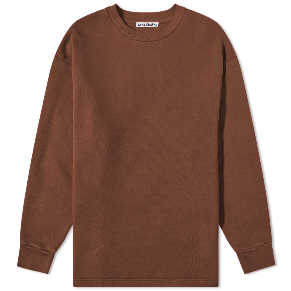 Acne Studios Fin Circle Logo Crew Sweat - 1