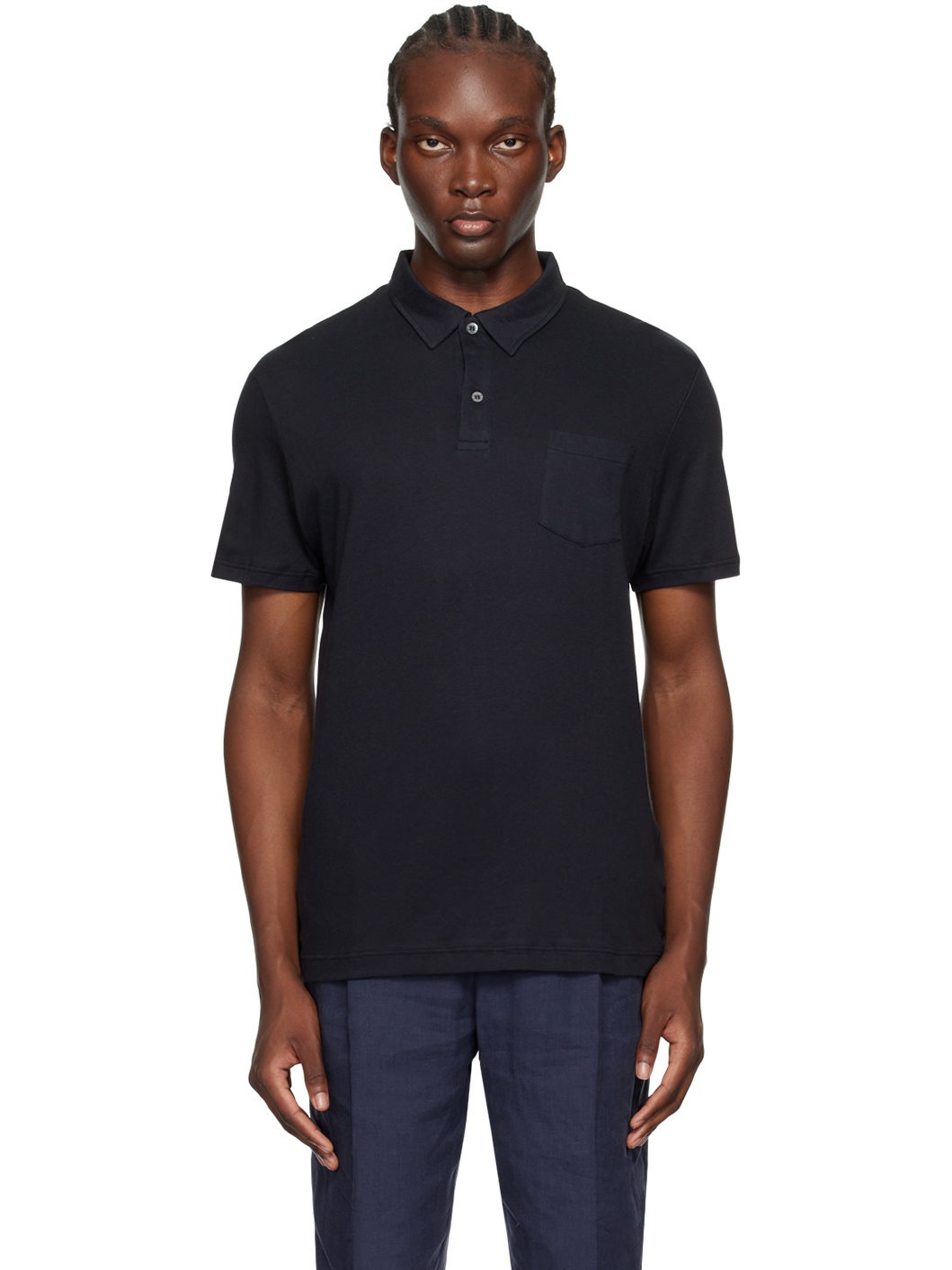 Black Sea Island Cotton Riviera Polo - 1