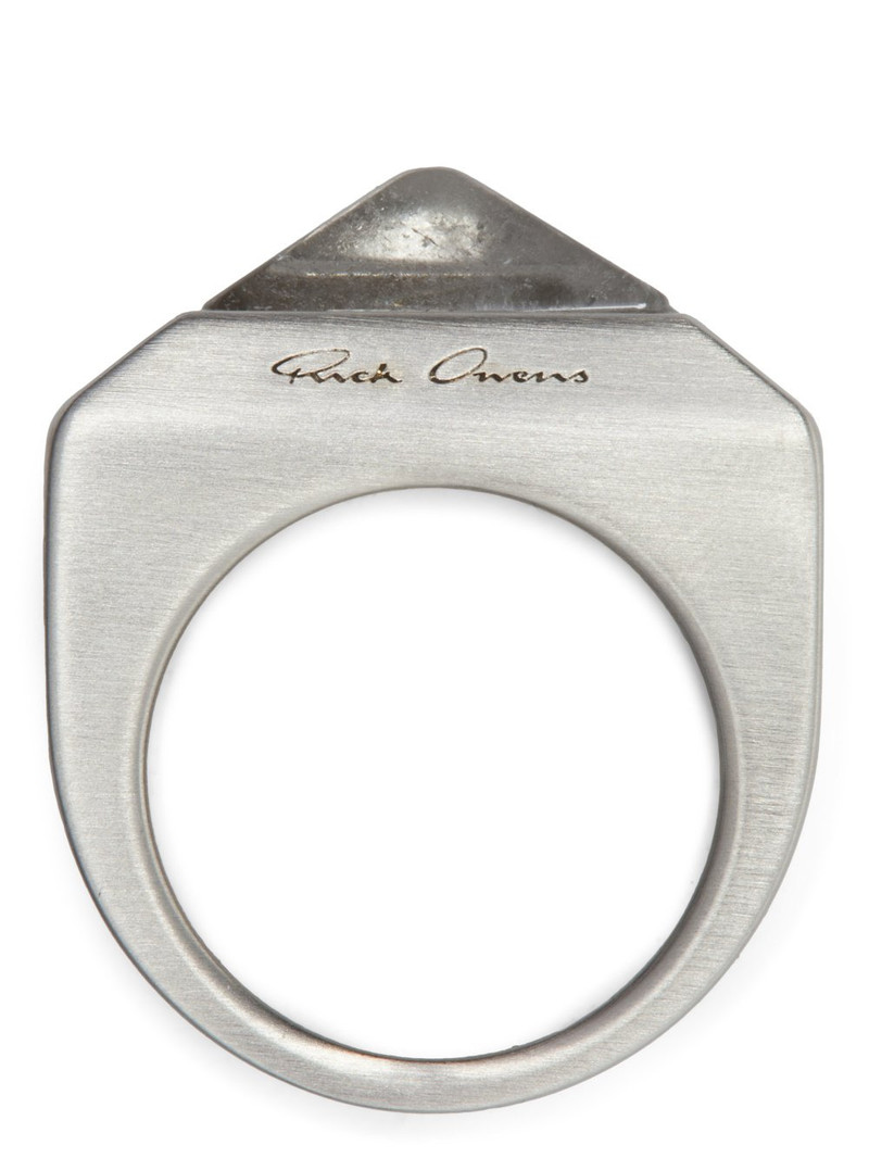 Silver Pyramid Ring 1