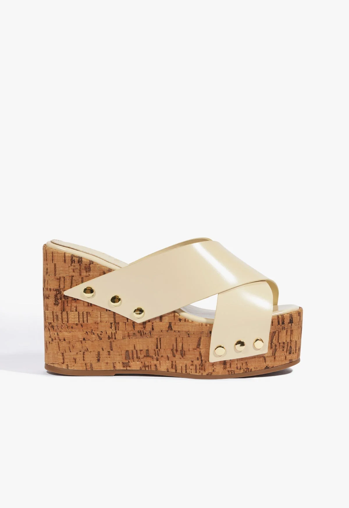 Serena Leather Wedge Sandal - 1