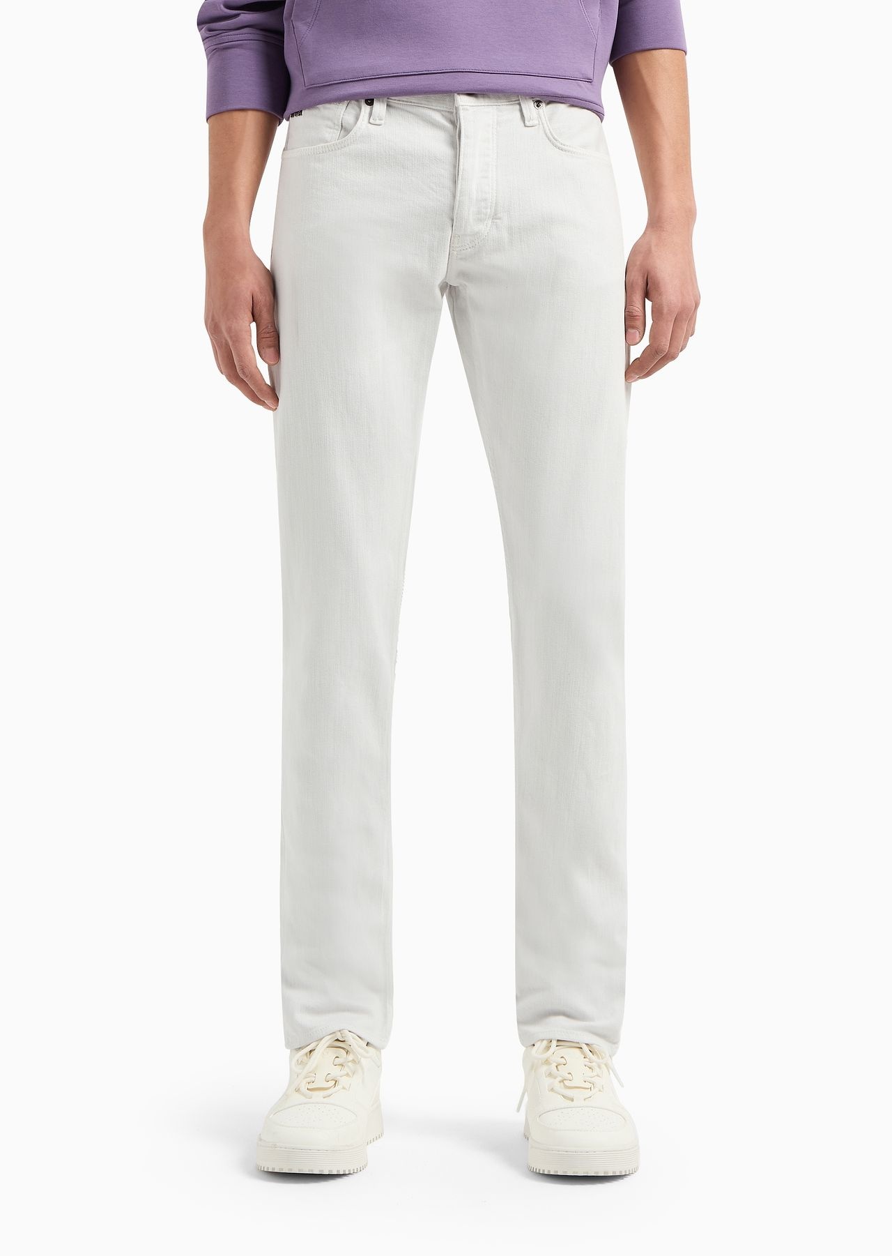 J75 Slim-fit jeans in garment-dyed comfort denim - 2