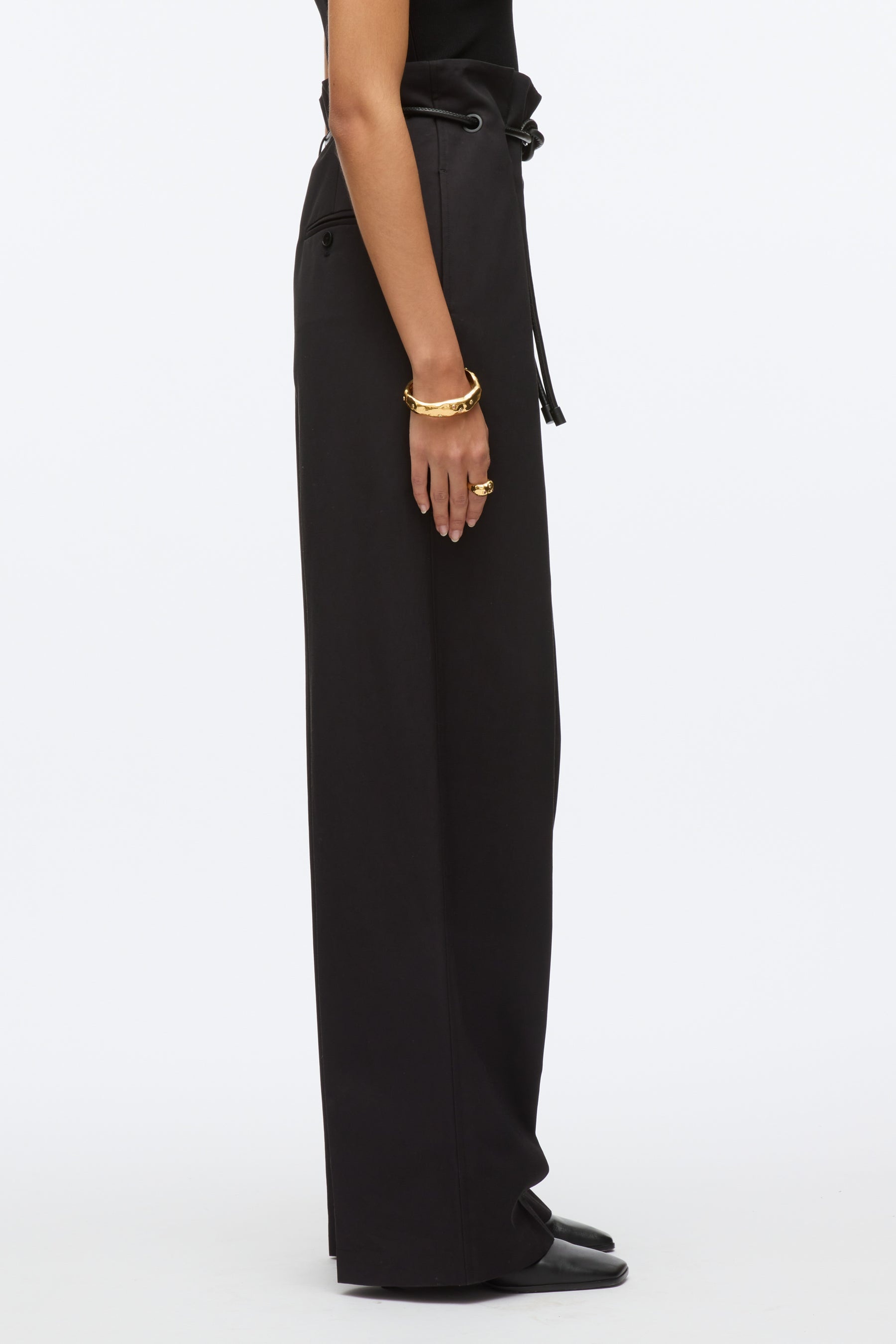 Wide Leg Origami Pant - 4