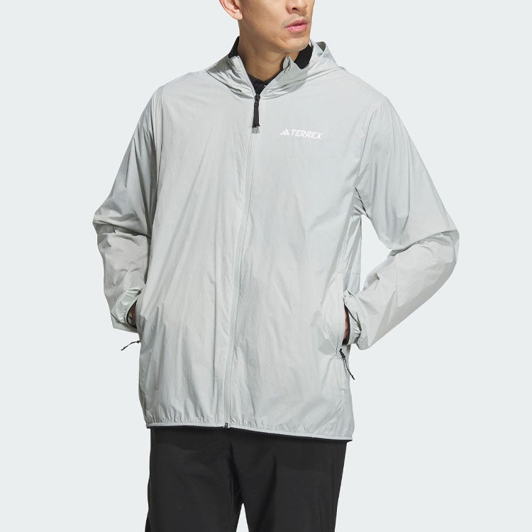 adidas Terrex Wind.Rdy Jacket 'Grey' IU2672 - 2