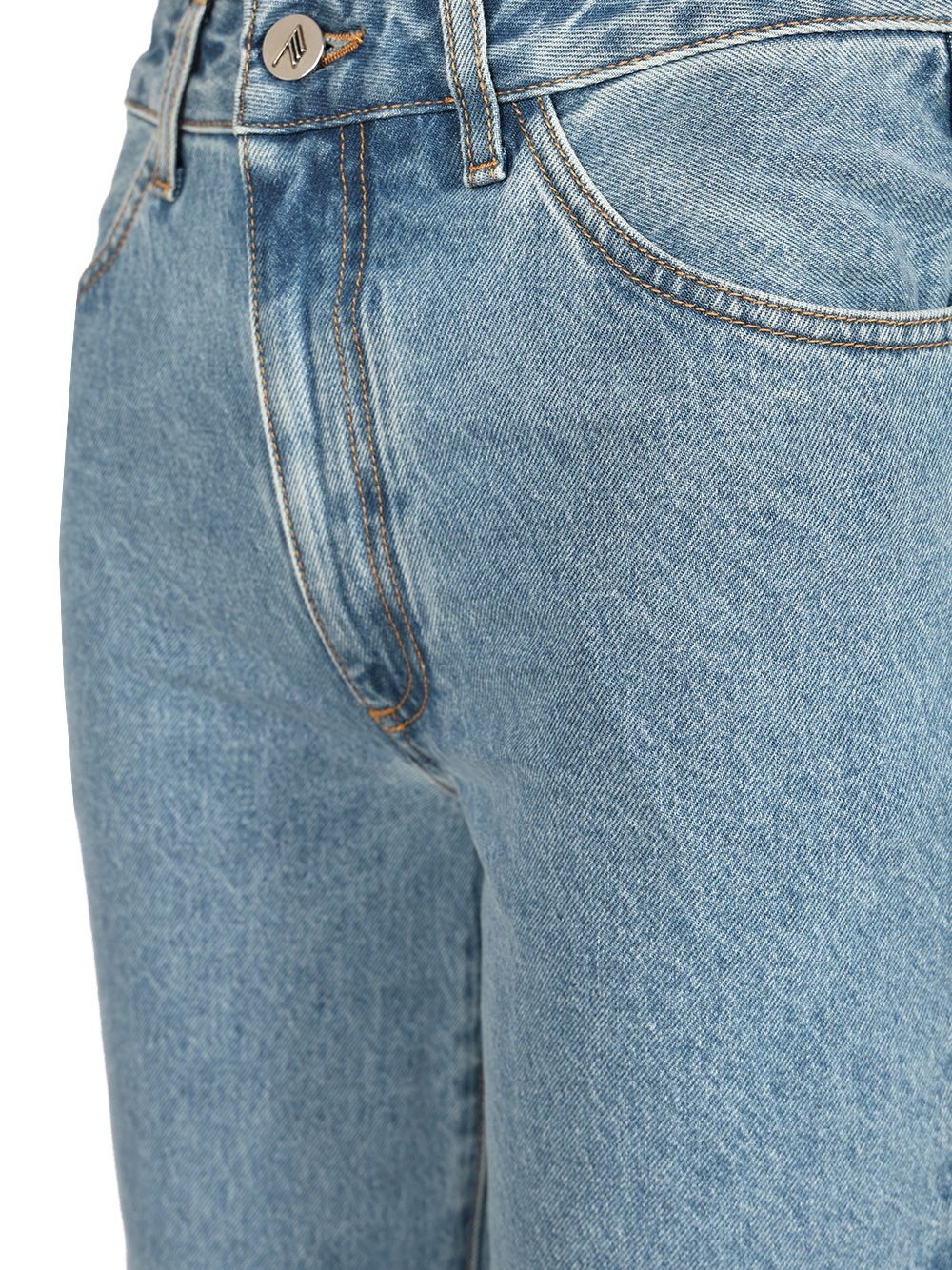 Denim Long Trousers Jeans Light Blue - 4