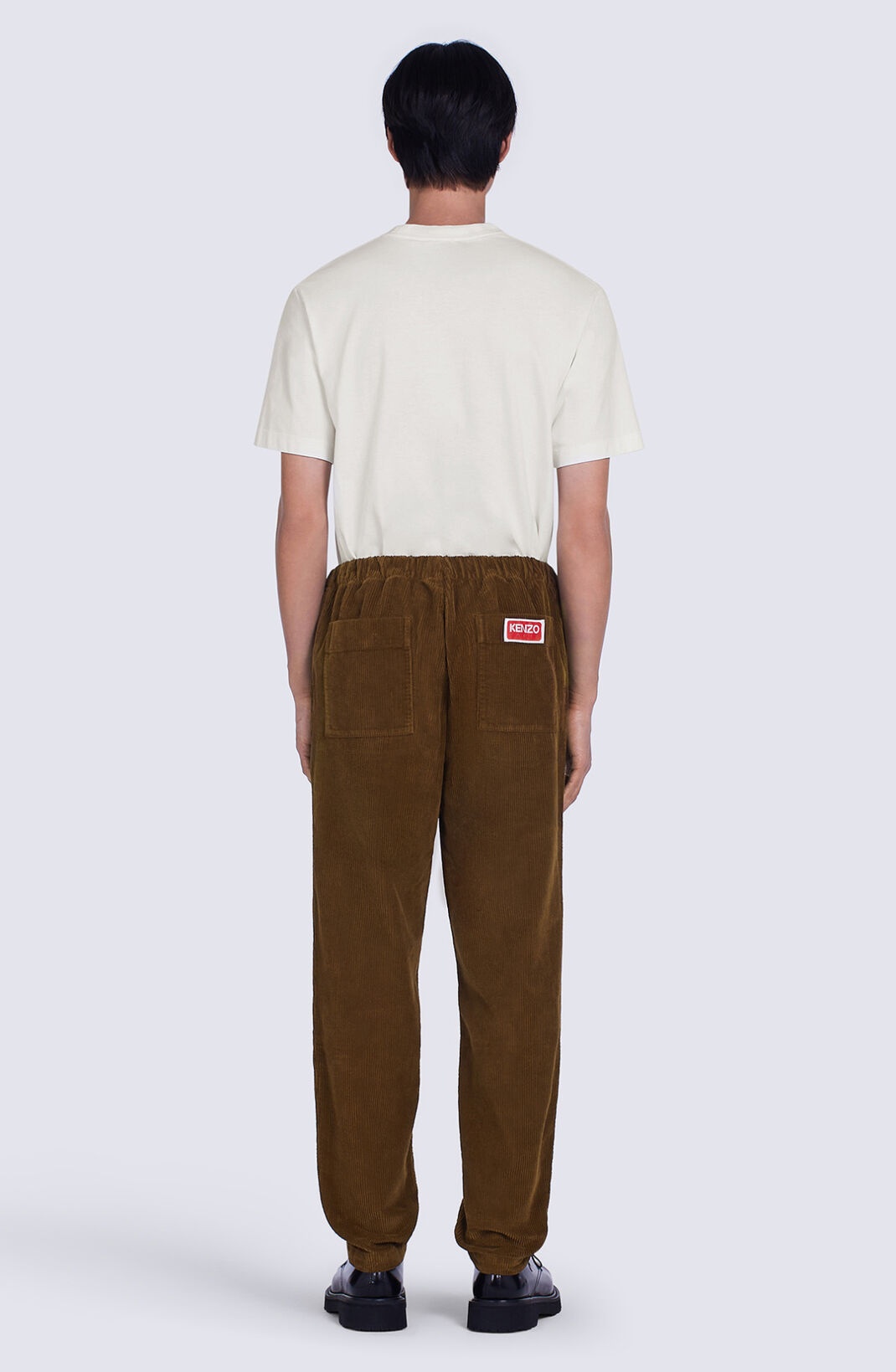 Corduroy jogging trousers - 4