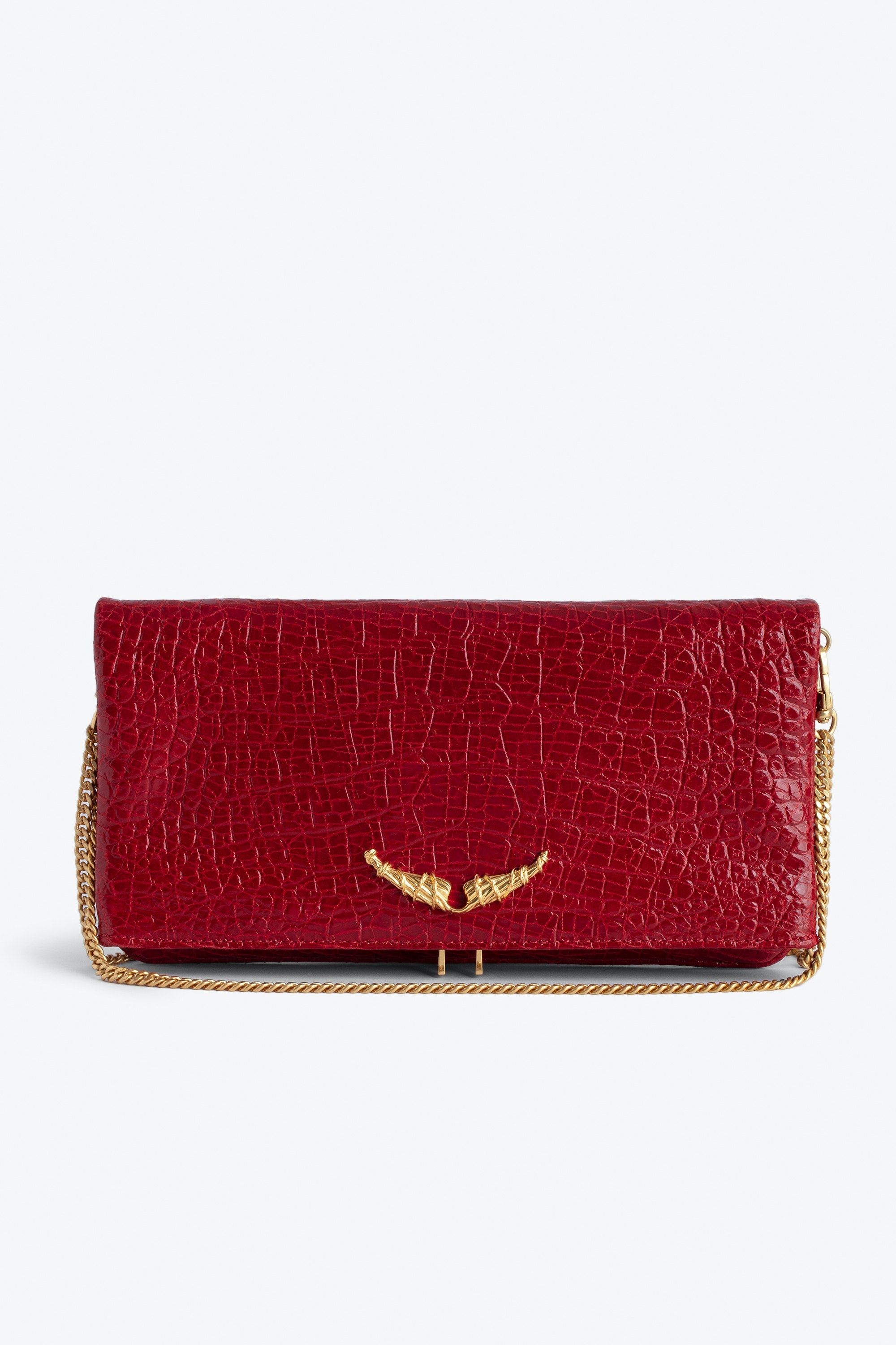 Rock Embossed Clutch - 1