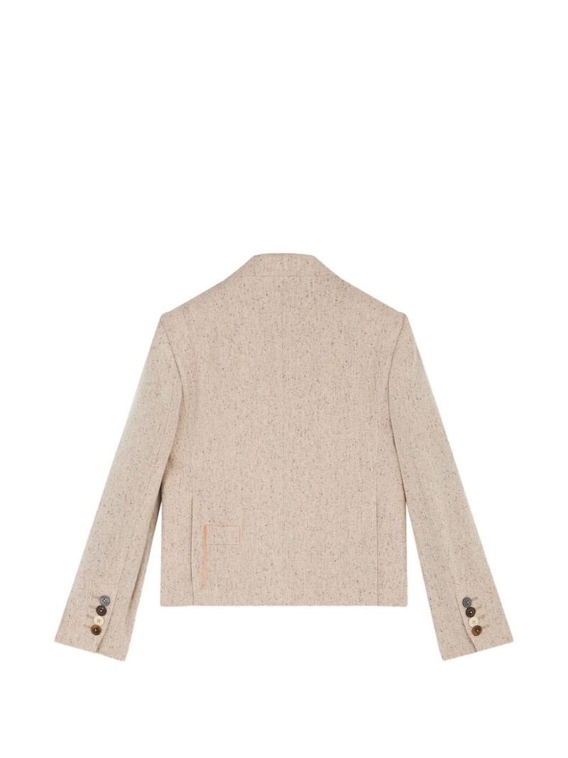 FORTELA welt-pocket single-breasted blazer outlook