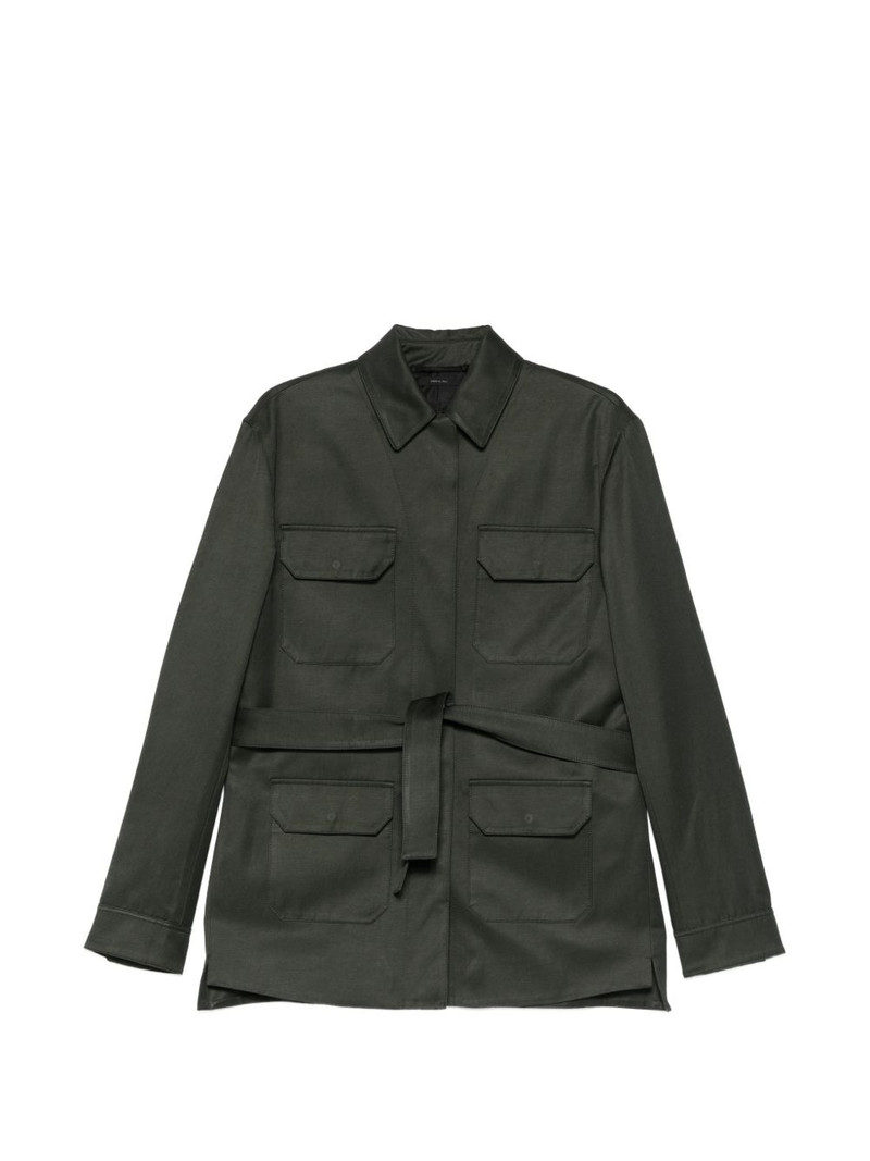 belted military jacket 1