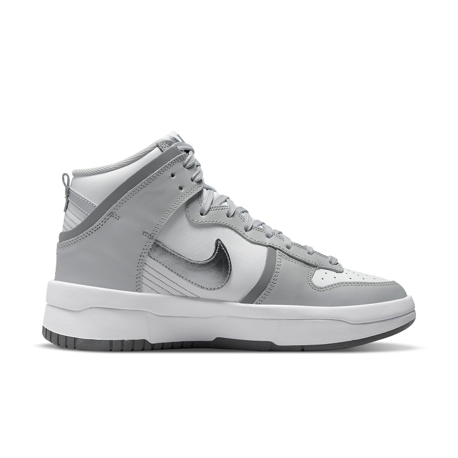 (WMNS) Nike Dunk High Up 'Light Smoke Grey' DH3718-106 - 4