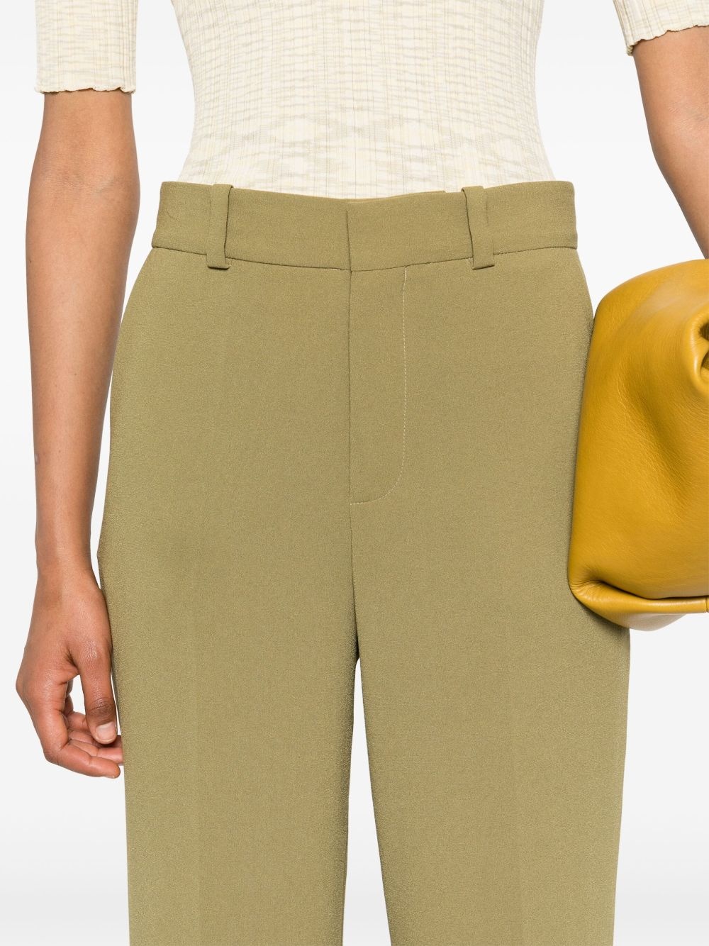 Griffin crepe straight trousers - 5
