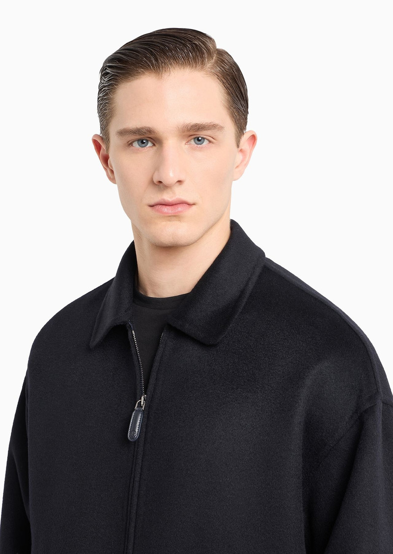 더블 캐시미어 천 blouson 5