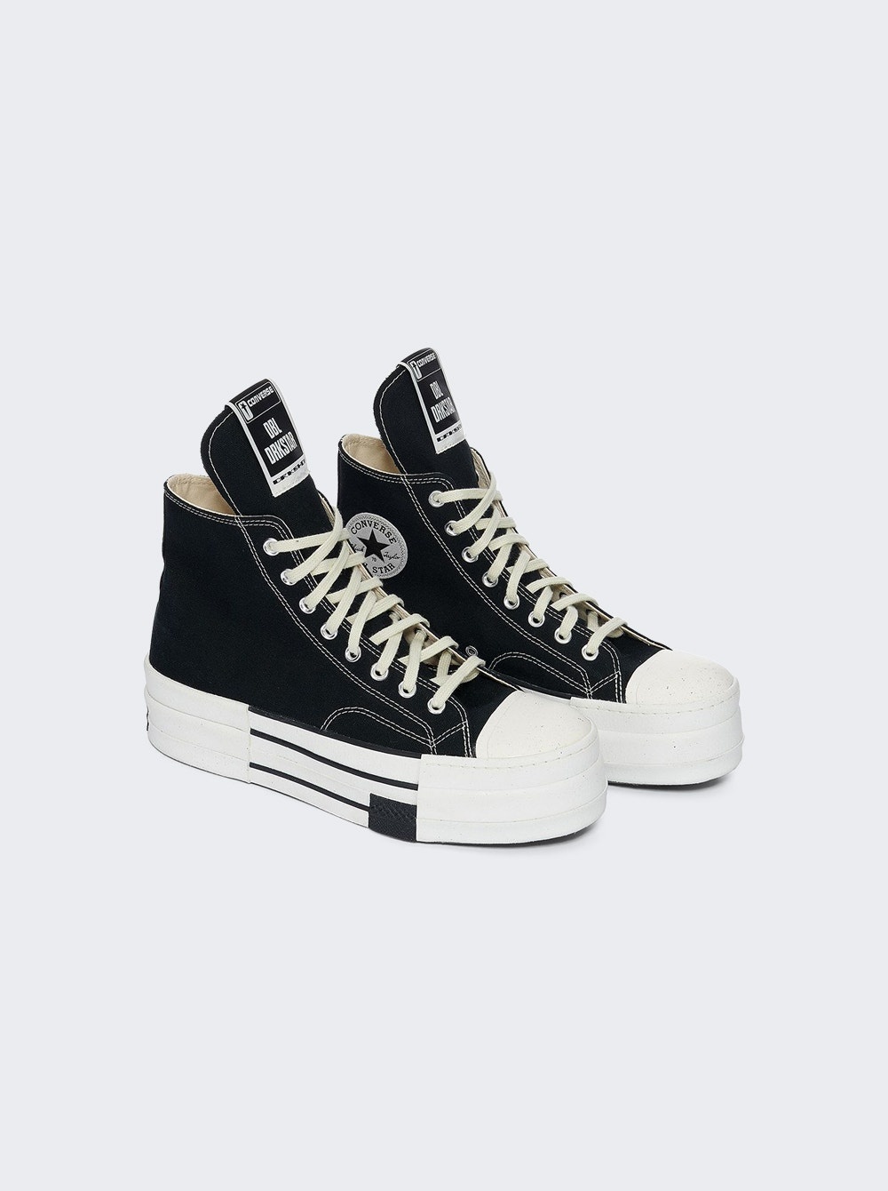 X Converse DBL DRKSTAR HI Sneakers Black - 3