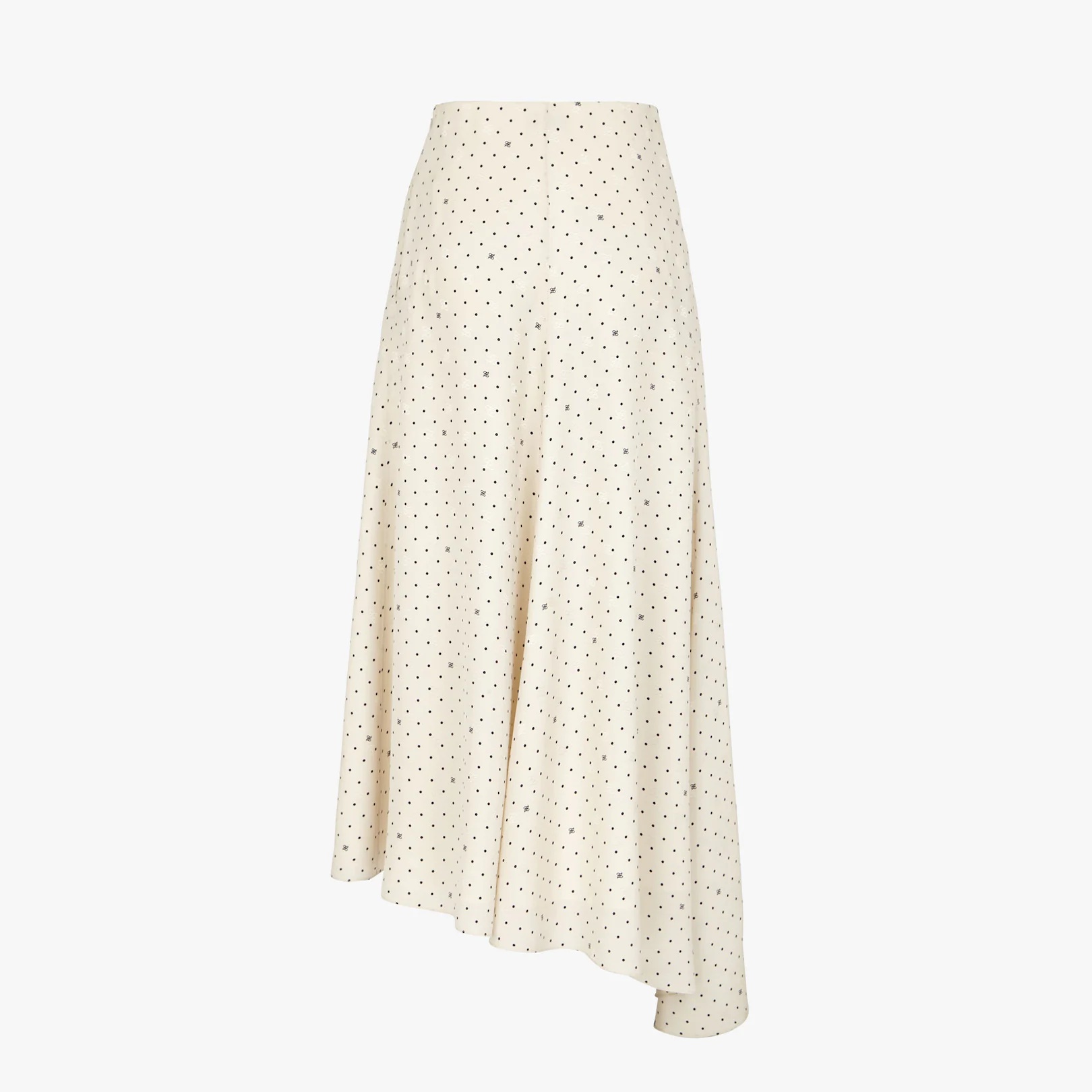 White silk skirt - 2