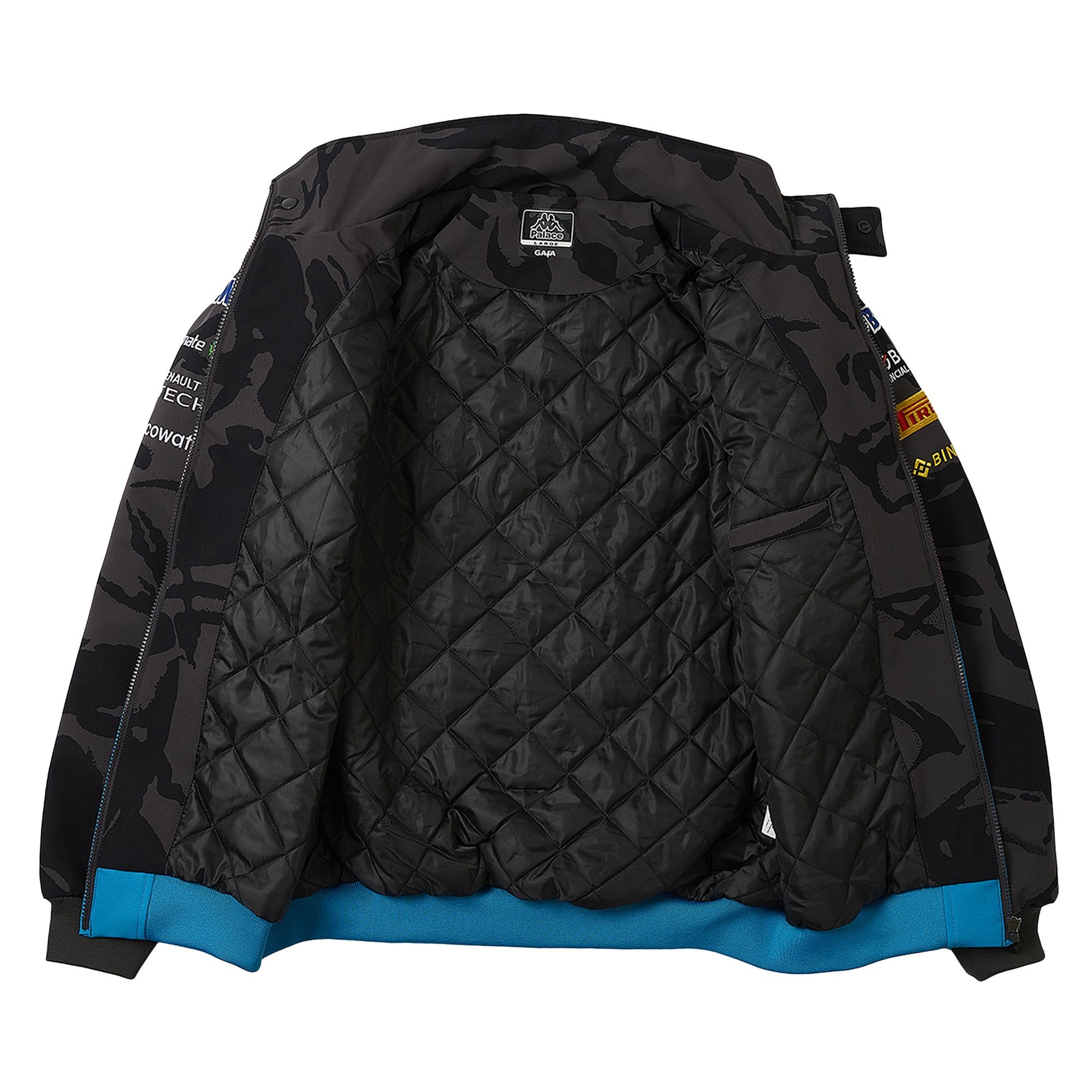 Palace x Kappa For Alpine Pit Jacket 'Night Desert Camo' - 3