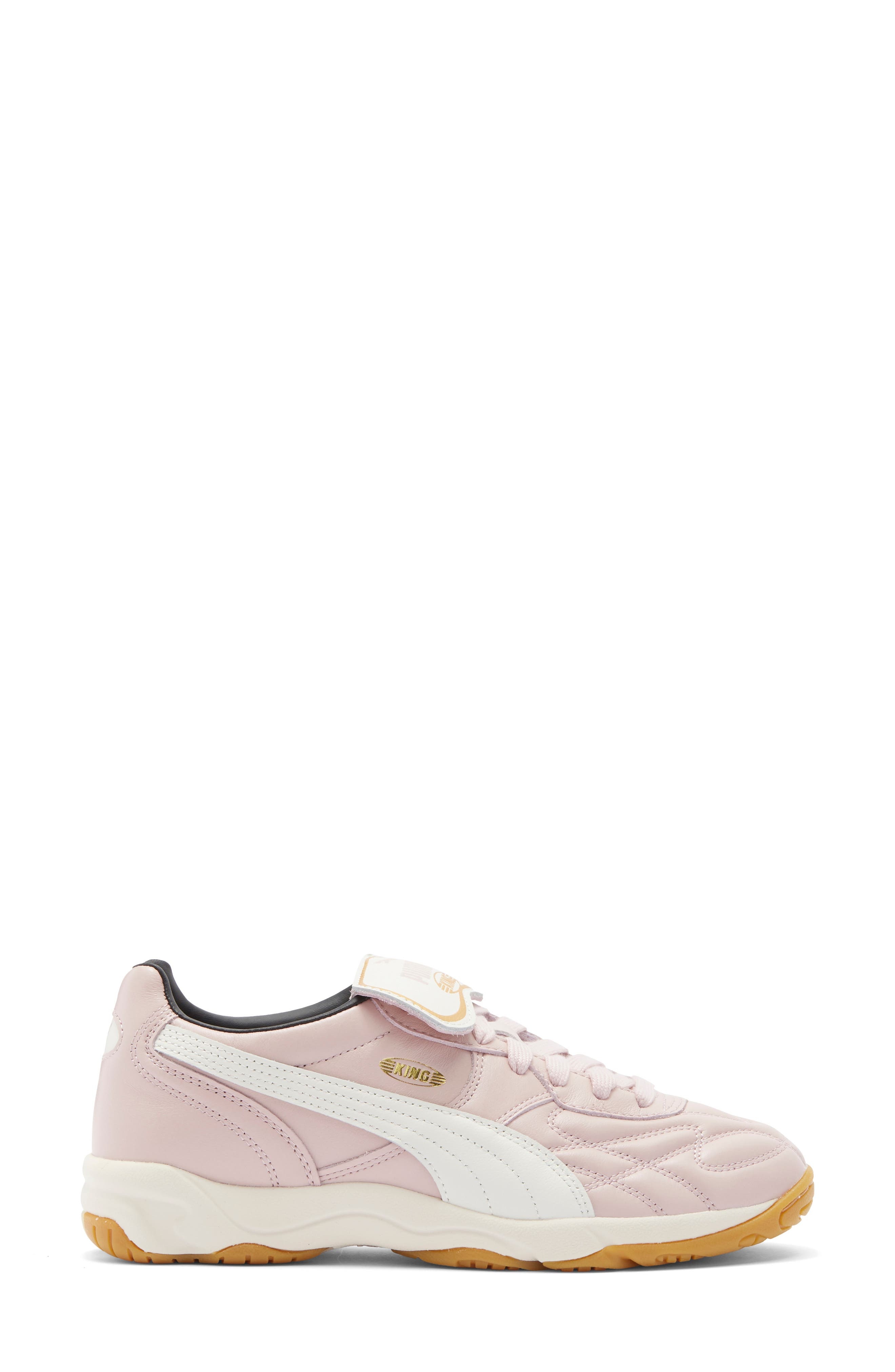PUMA King Indoor Sneaker in Mauve Mist/Warm White at Nordstrom - 3