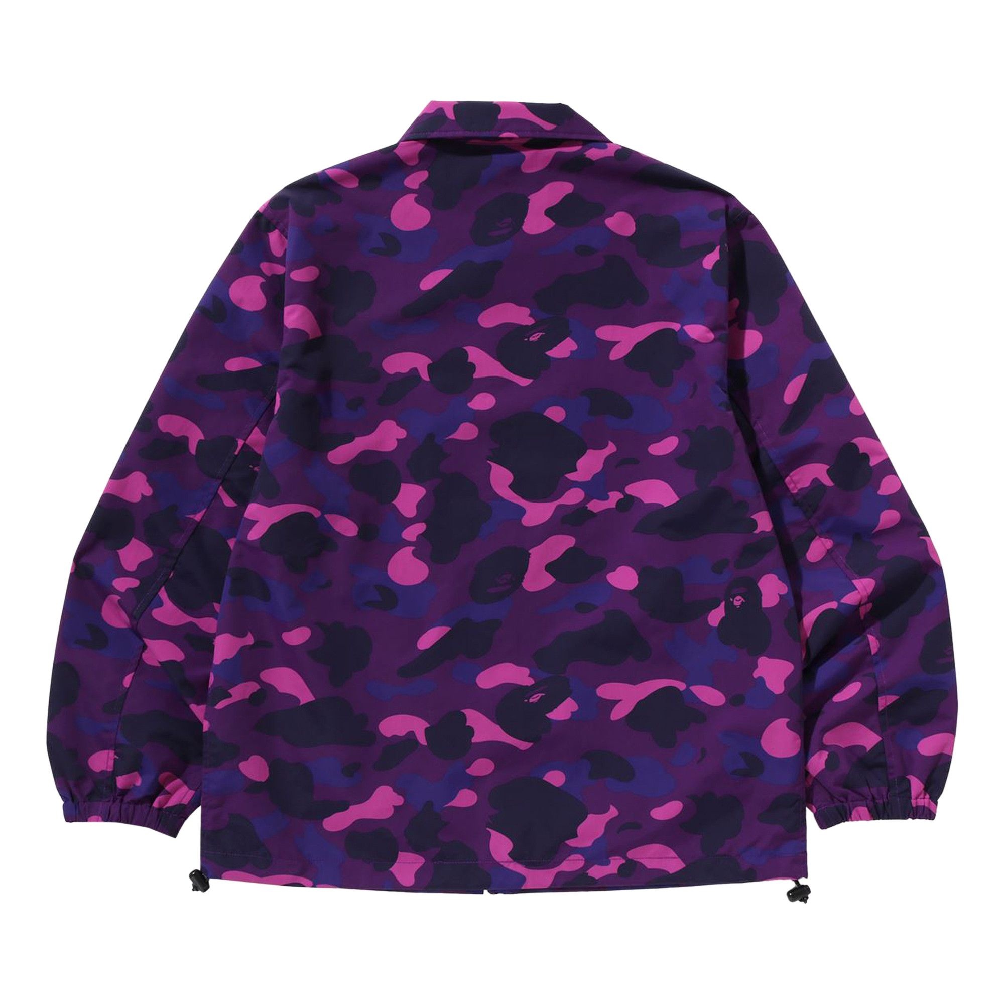 BAPE Color Camo One Point Coach Jacket 'Purple' - 2