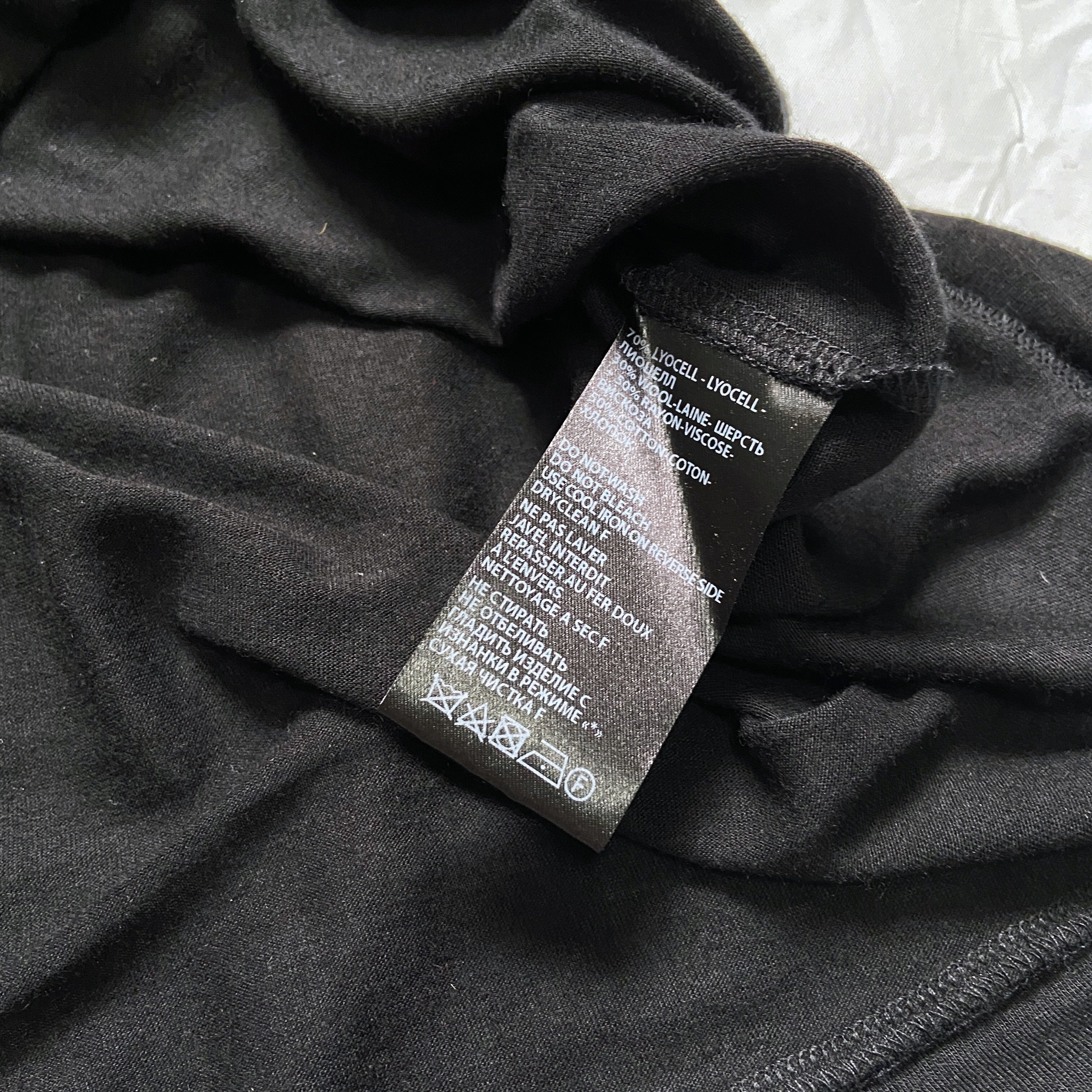 Ann Demeulemeester Feather Sleeve Tee Top - 8