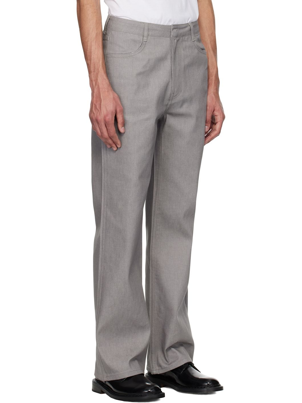 Gray Indigo Jeans - 2