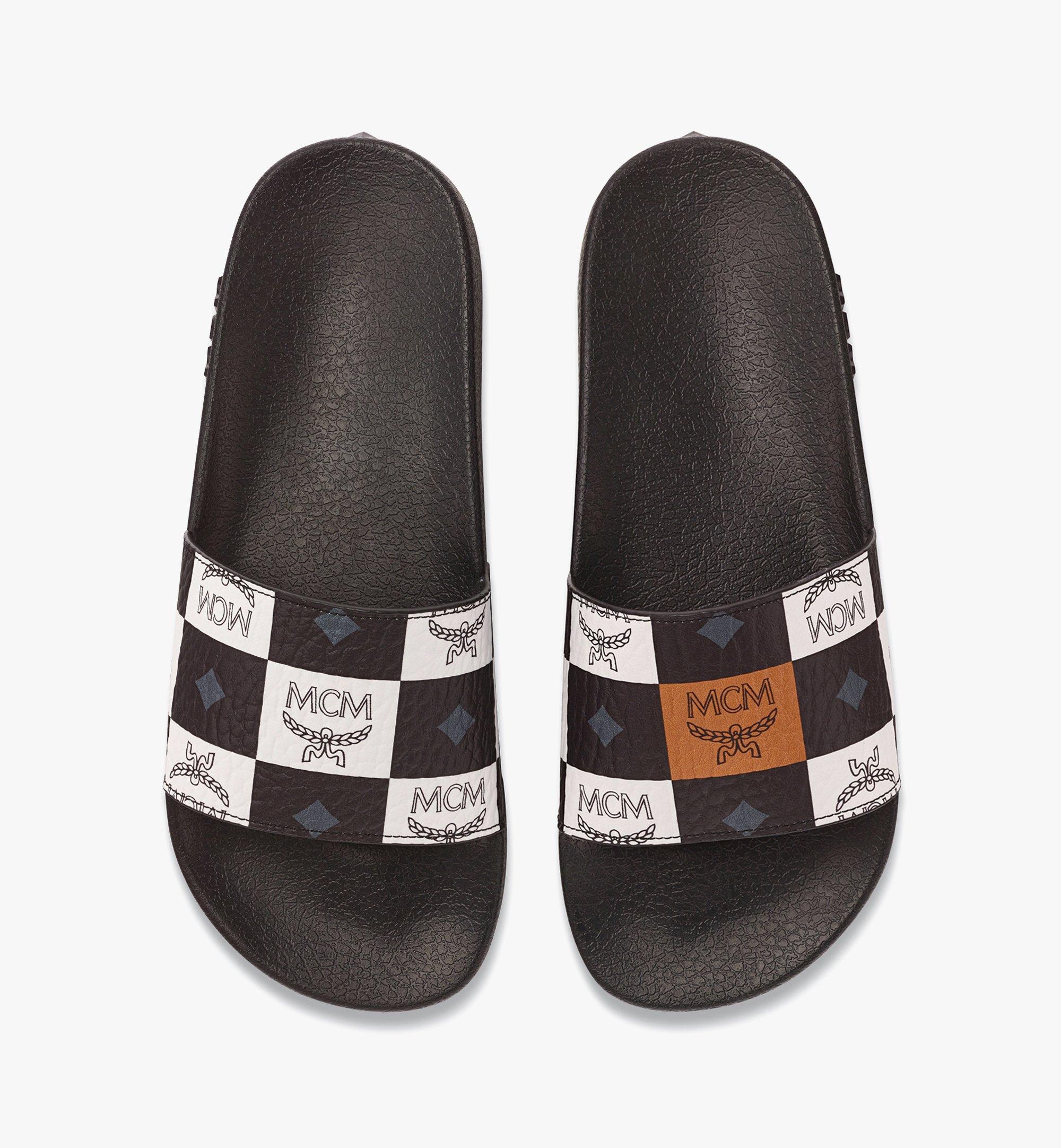 Women’s Checkerboard Visetos Slides - 6