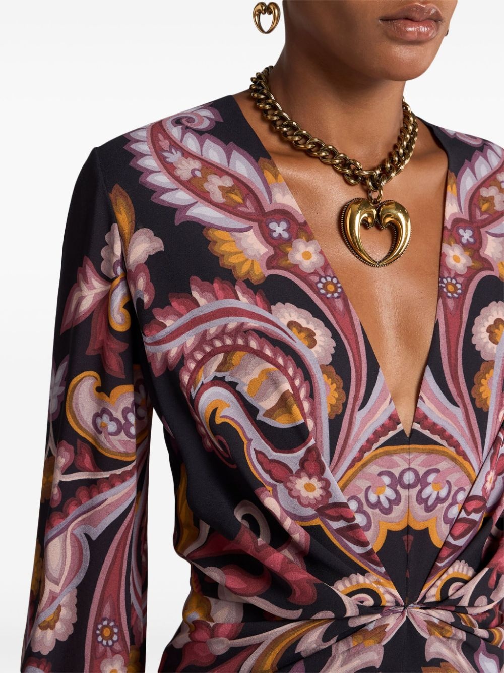 printed dress - 4