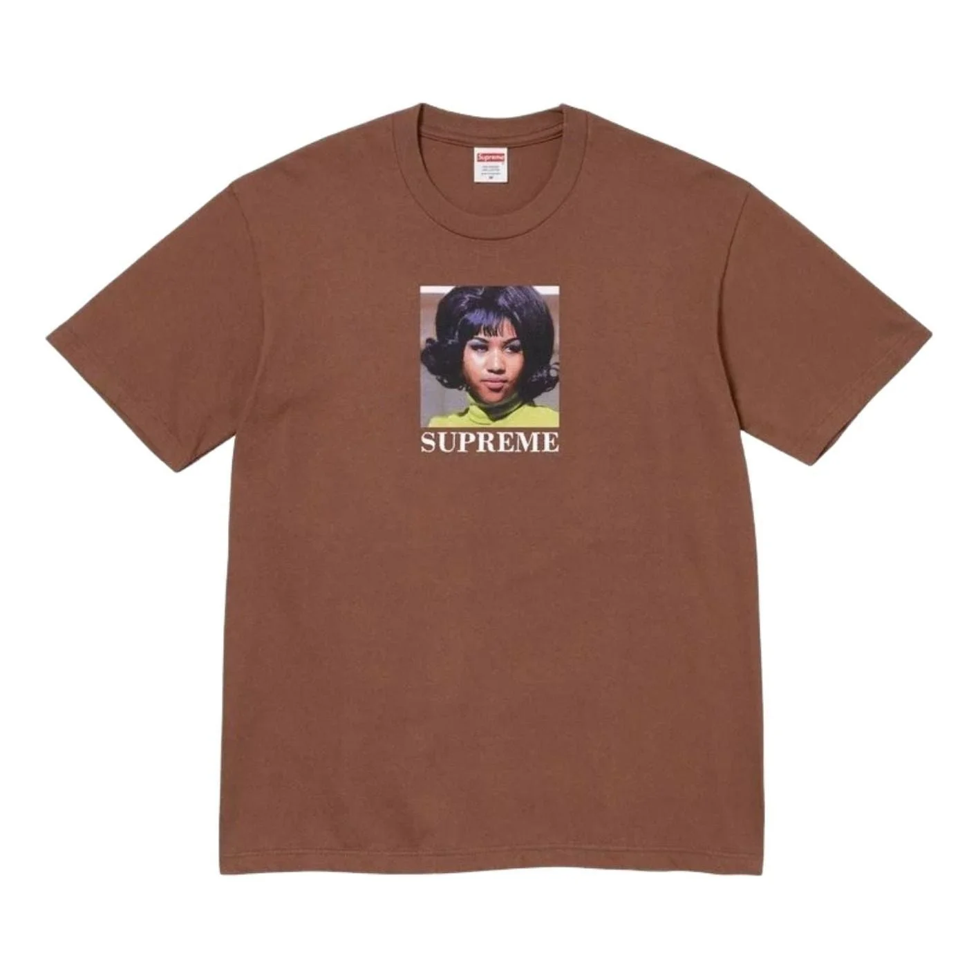 Supreme SS26 Aretha T-Shirt 'Brown' SUP-SS26-161-BRN - 1